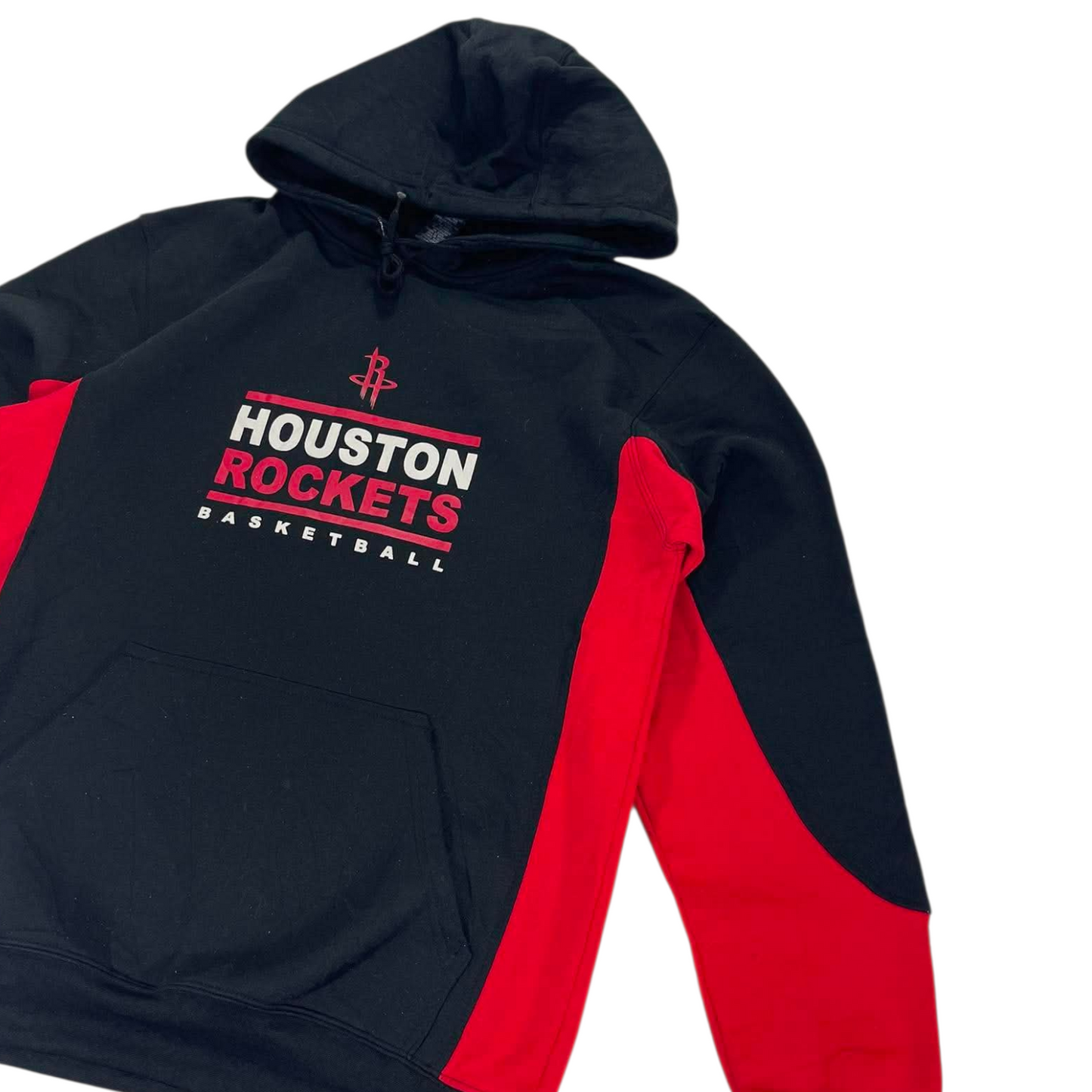 VINTAGE HOUSTON ROCKETS BLACK & RED HOODIE (M)