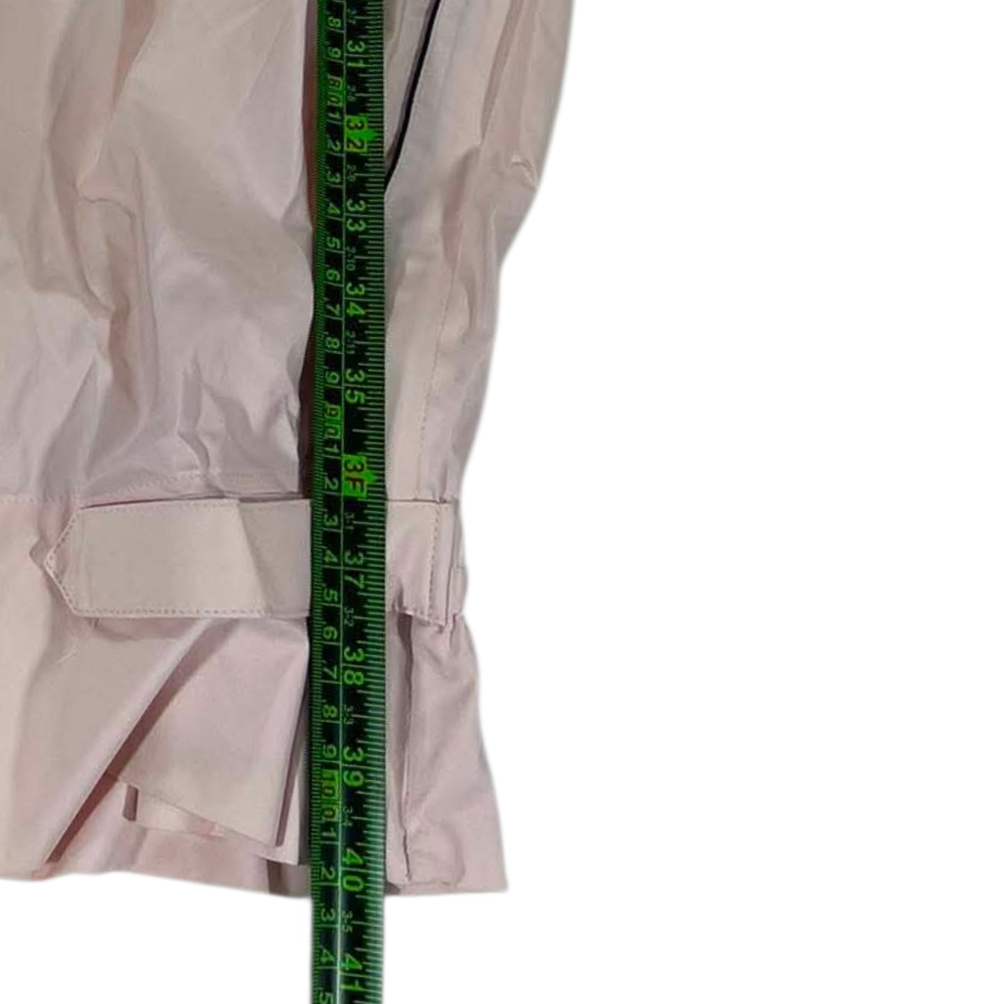 TRUSSARDI GOLF LIGHT PINK NYLON TRACK PANTS (S)