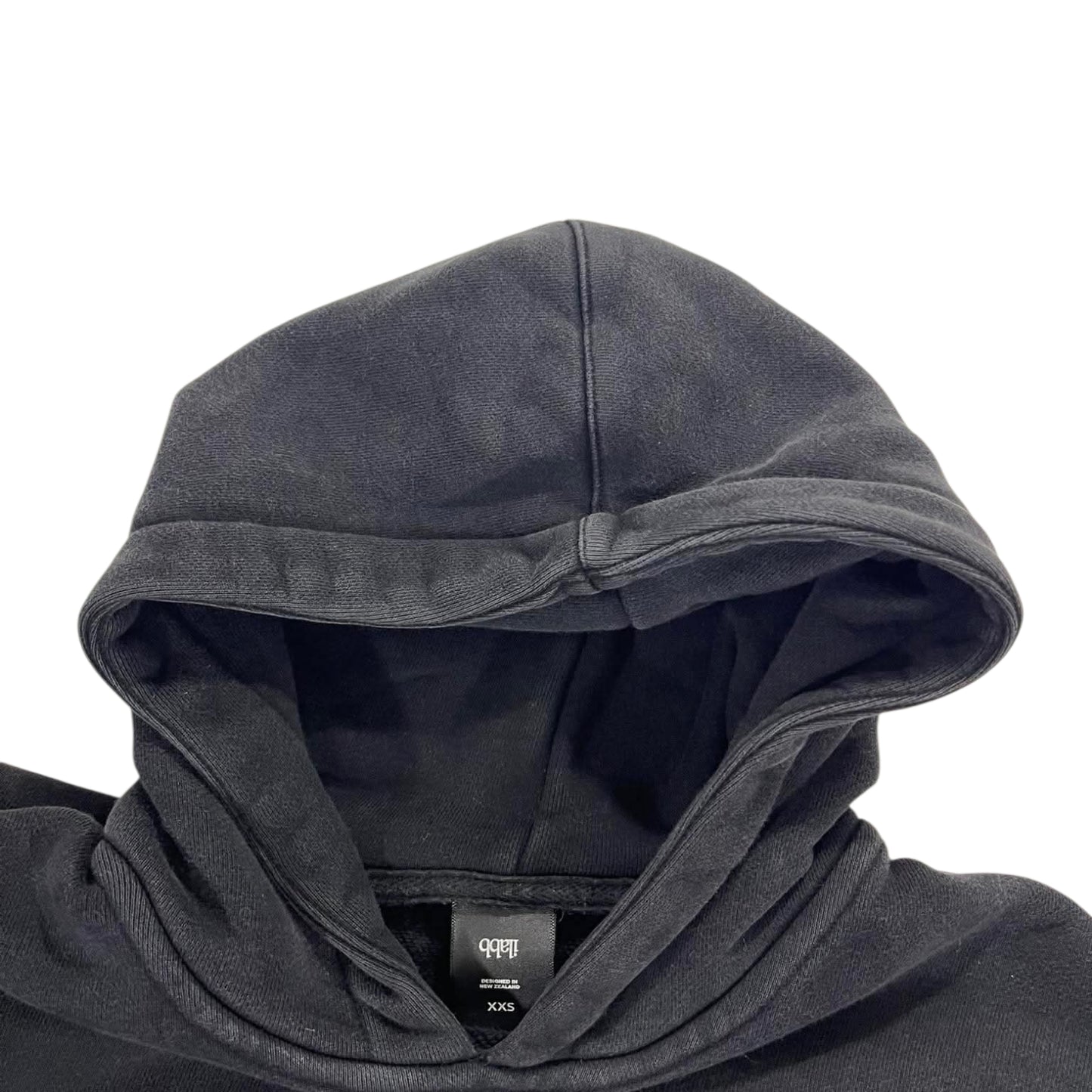 ILABB FADED BLACK HOODIE (XS)