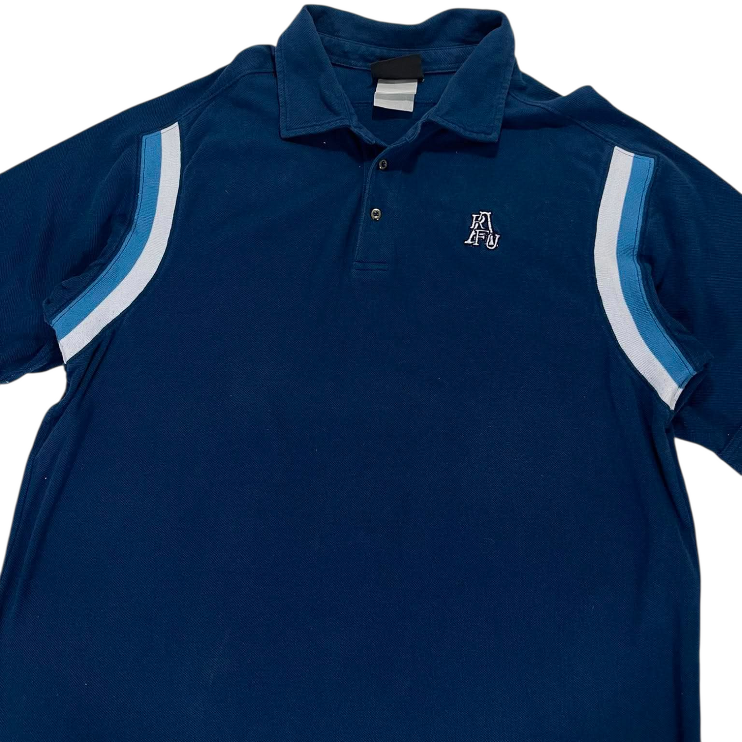 CCC NAVY BLUE POLO SHIRT WITH WHITE AND BLUE ACCENTS (XL)