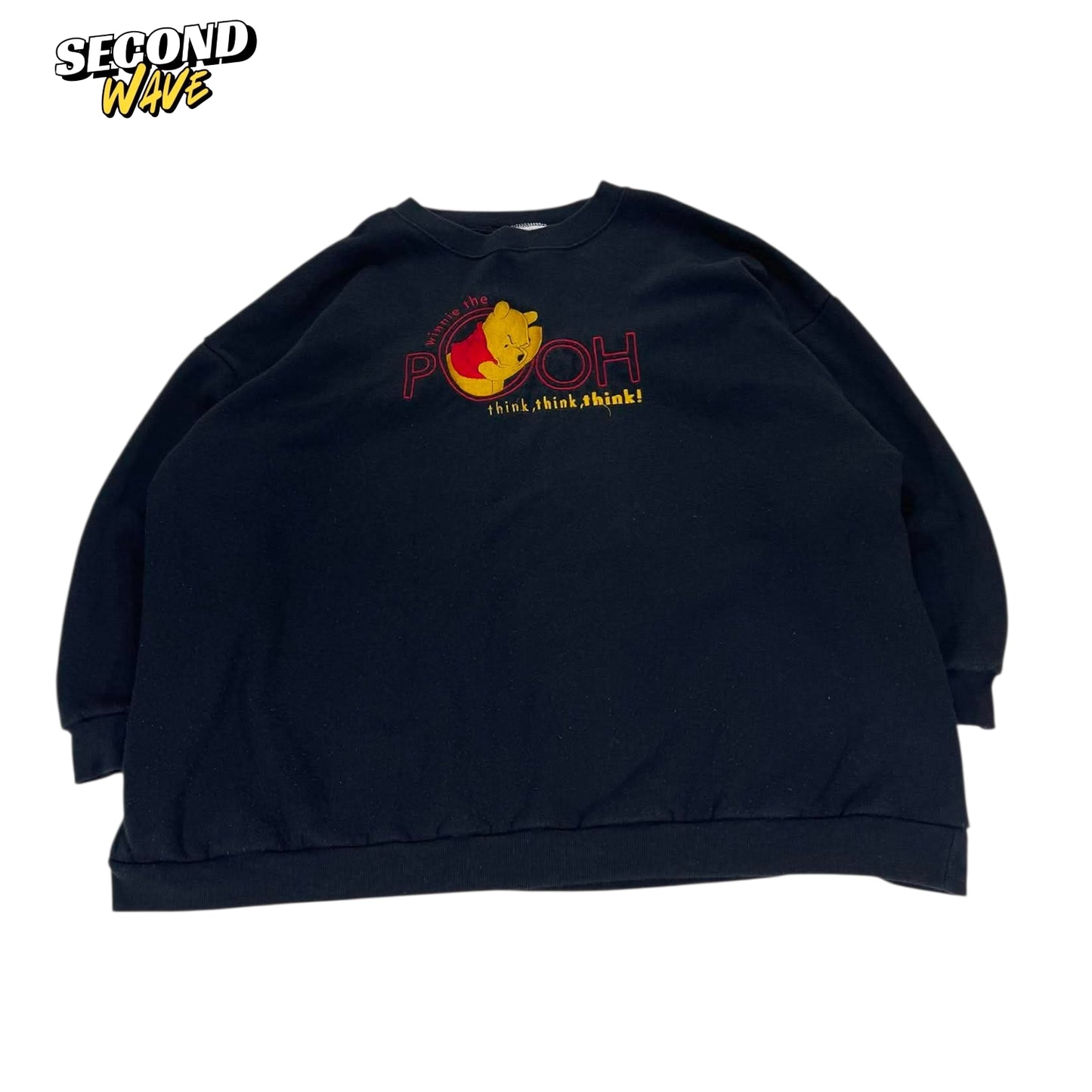 VINTAGE EMBROIDERED DISNEY WINNIE THE POOH SWEATSHIRT (L)