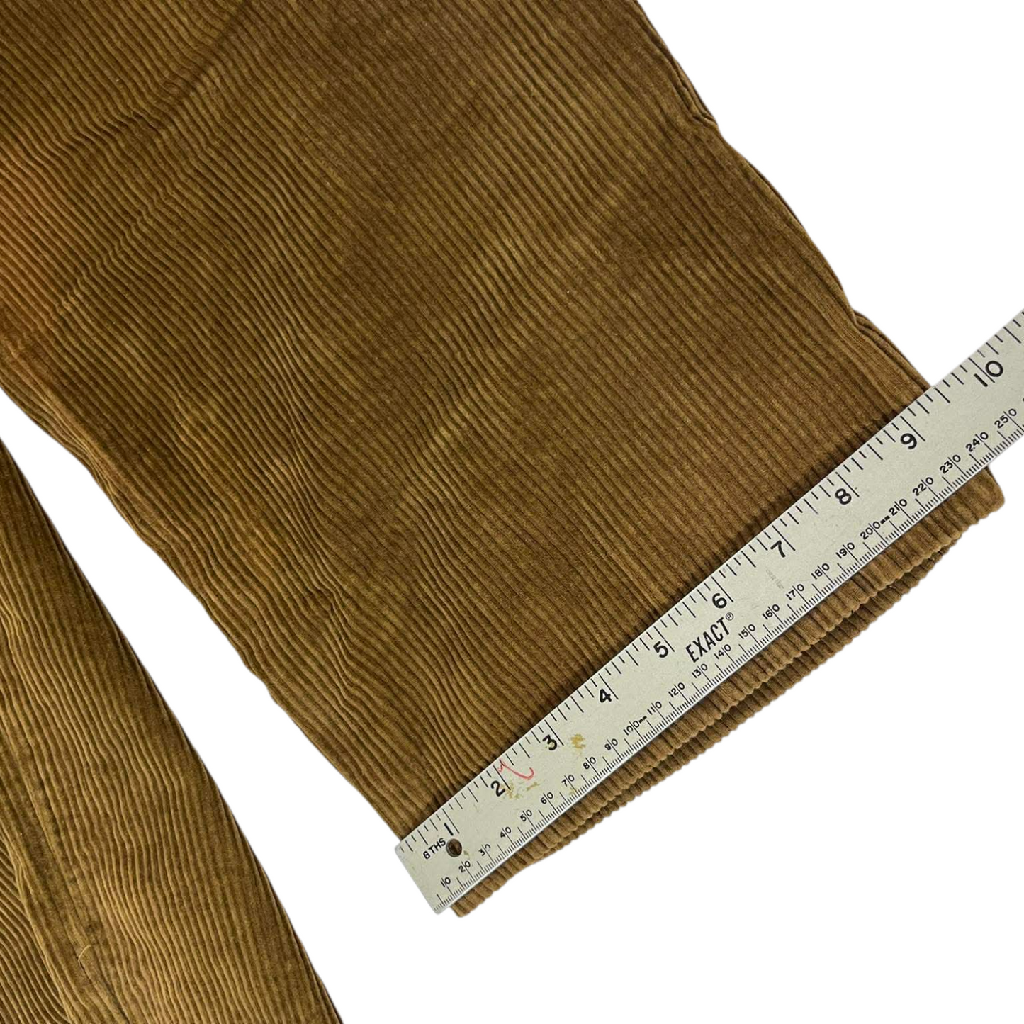 VINTAGE M&S BROWN CORDUROY TROUSERS (40)