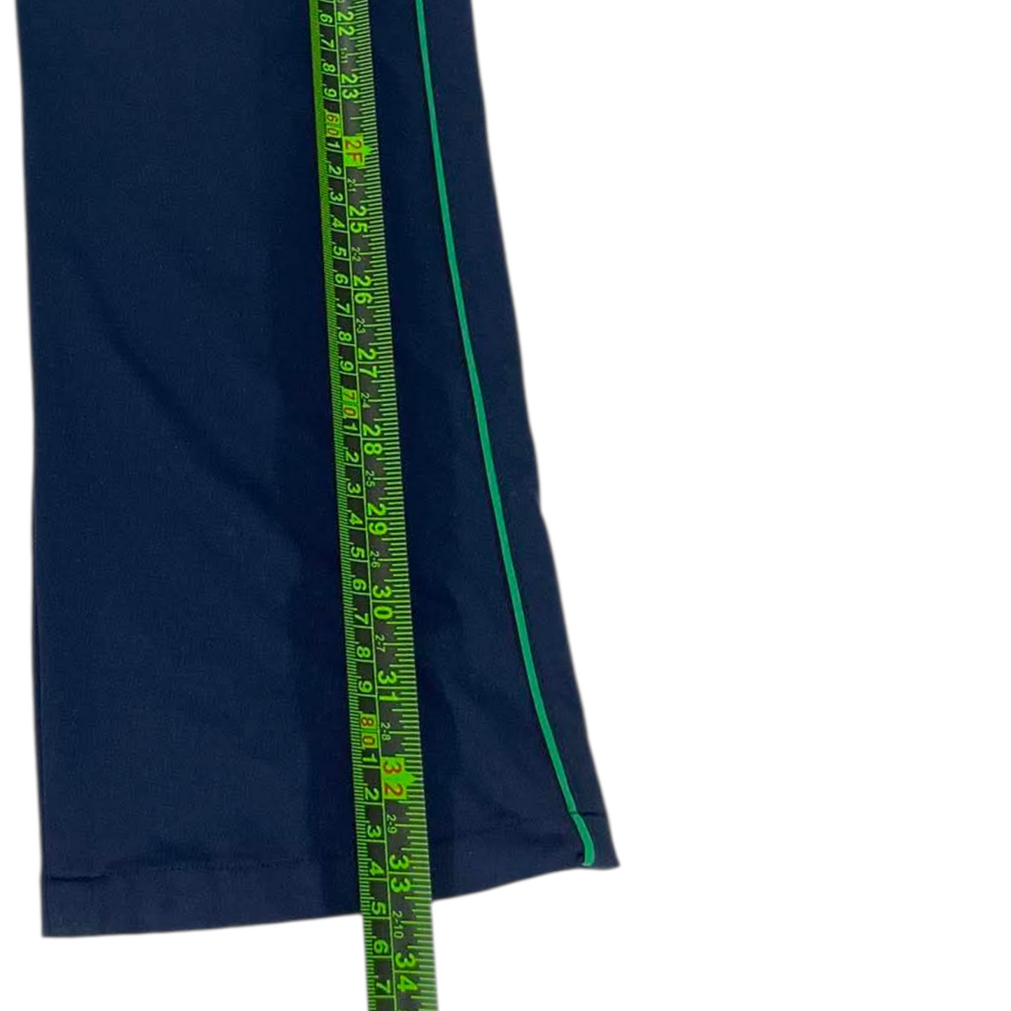 NIKE NAVY WITH GREEN HIT PANTS (L) ¹