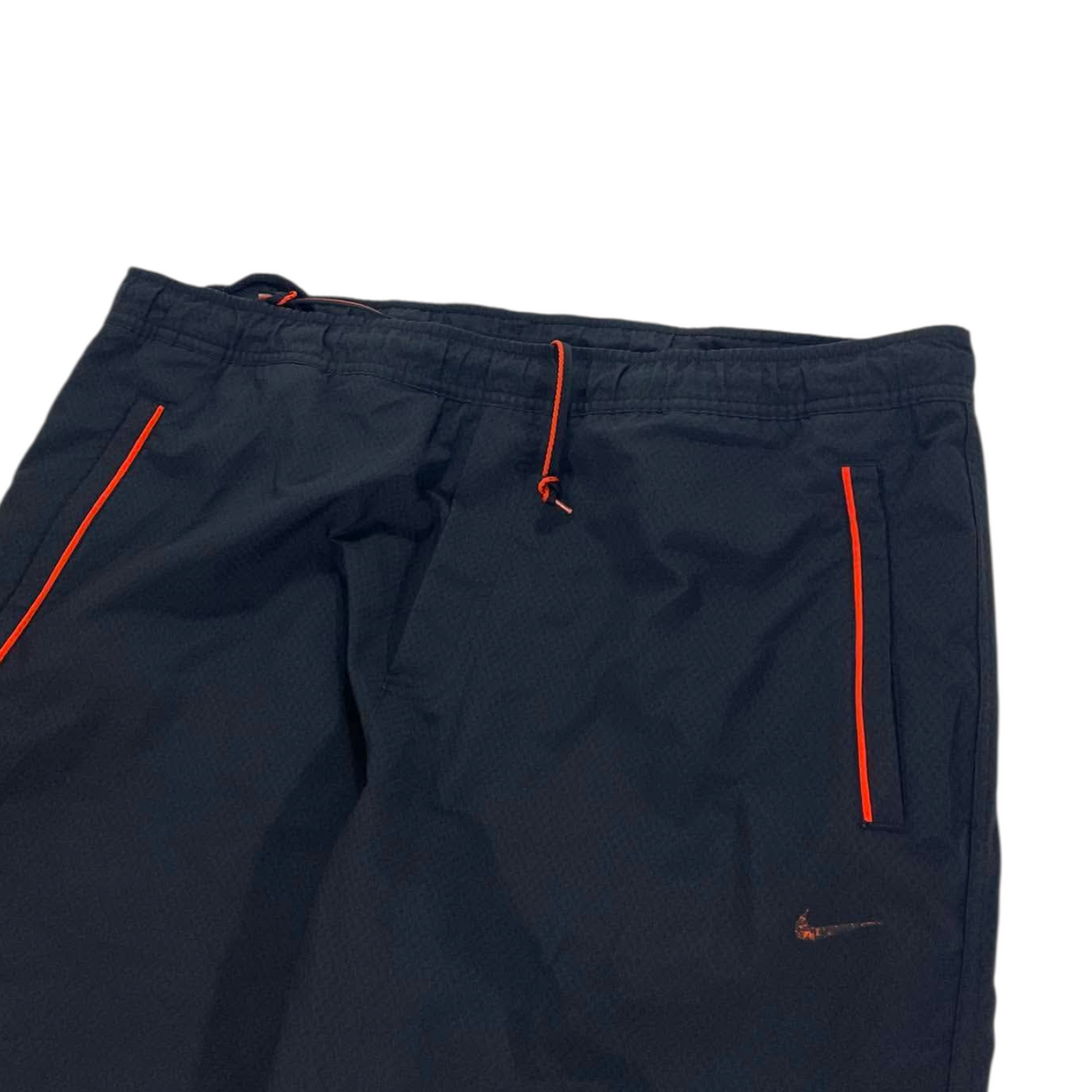 NIKE BLACK & NAVY TRACK PANTS² (BEST FIT L)