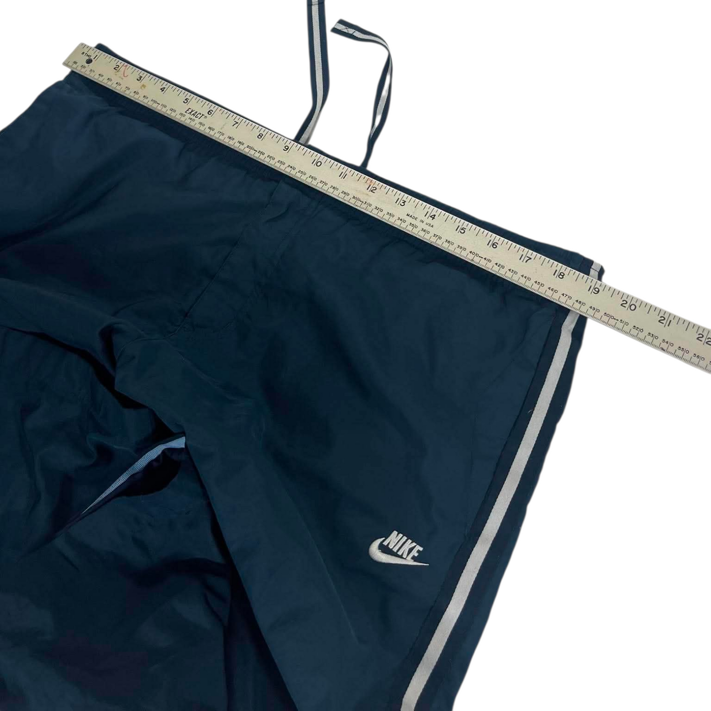 NIKE BLUE & WHITE TRACK PANTS ³ (XL)