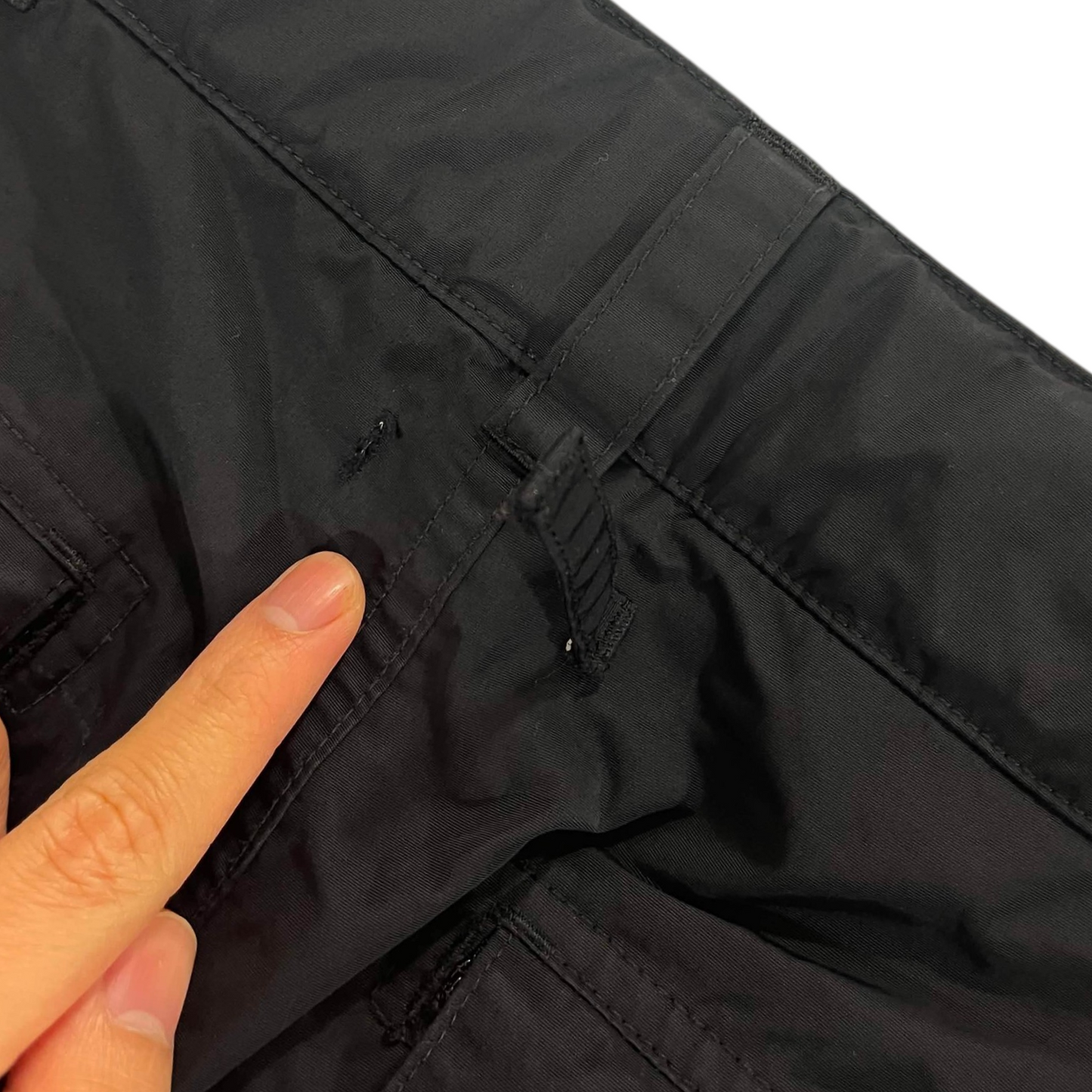 Y2K ROXY BLACK SNOW PANTS (M)