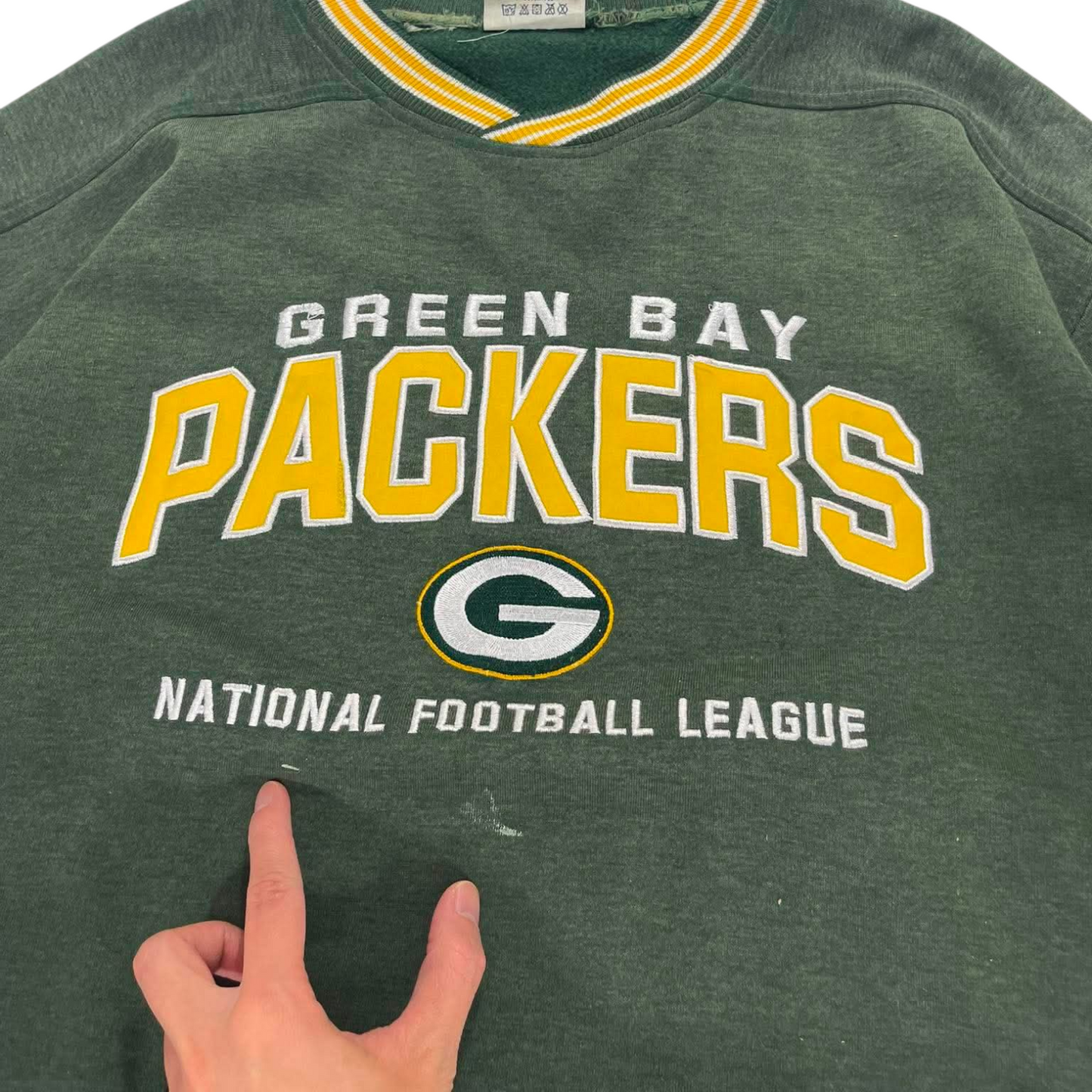 VINTAGE LEE SPORT GREEN BAY PACKERS CREWNECK (XL)
