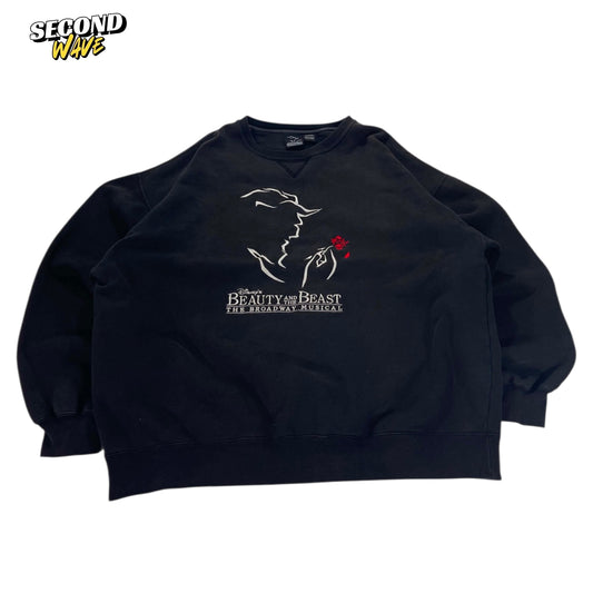 VINTAGE DISNEY BEAUTY AND THE BEAST CREWNECK (XL)