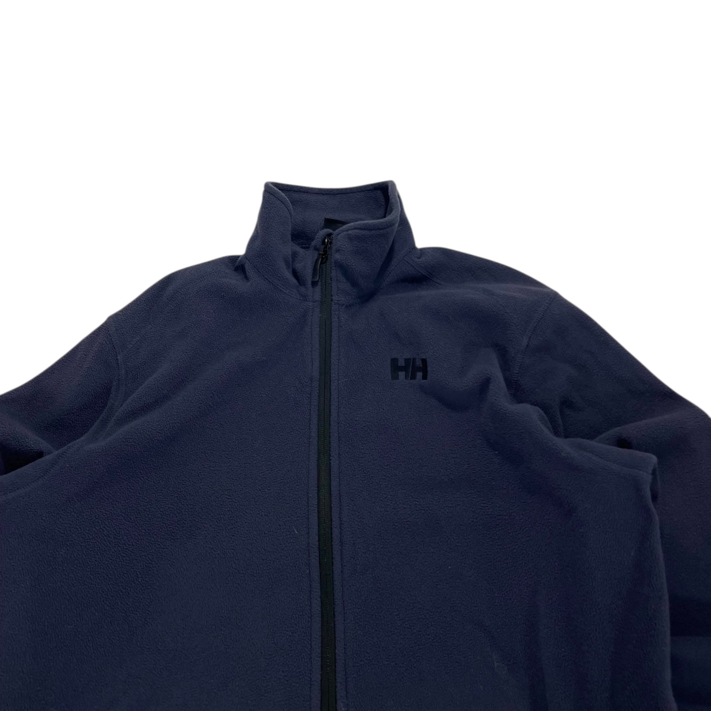 HELLY HANSEN NAVY BLUE FLEECE JACKET (L)