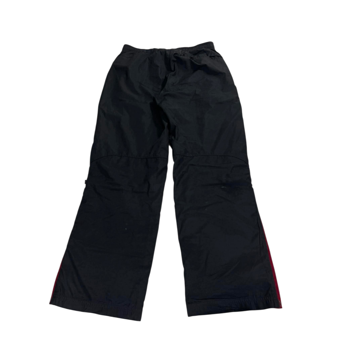 VINTAGE NIKE BLACK/RED TRACK PANTS (L) ¹²