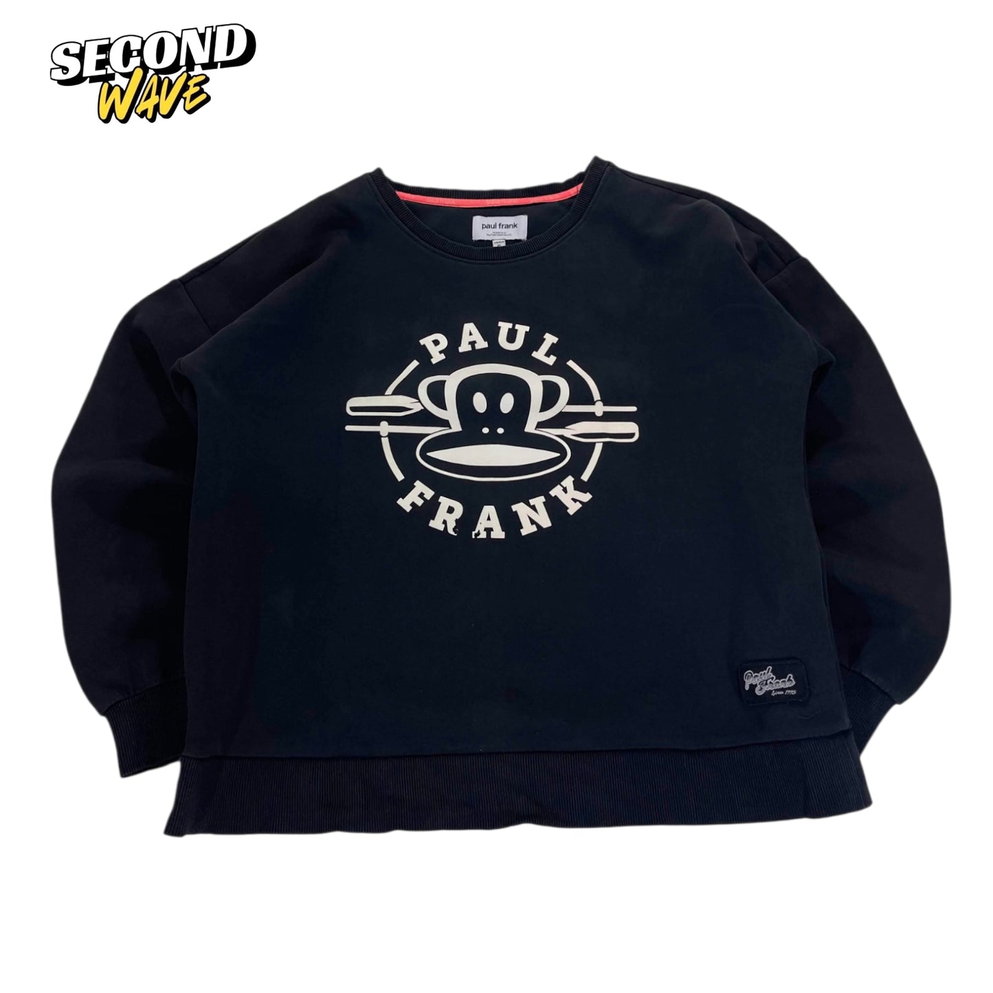 PAUL FRANK BLACK CREWNECK  (M)