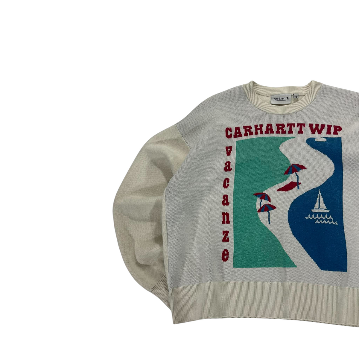 CARHARTT WIP BEIGE CREWNECK (S)