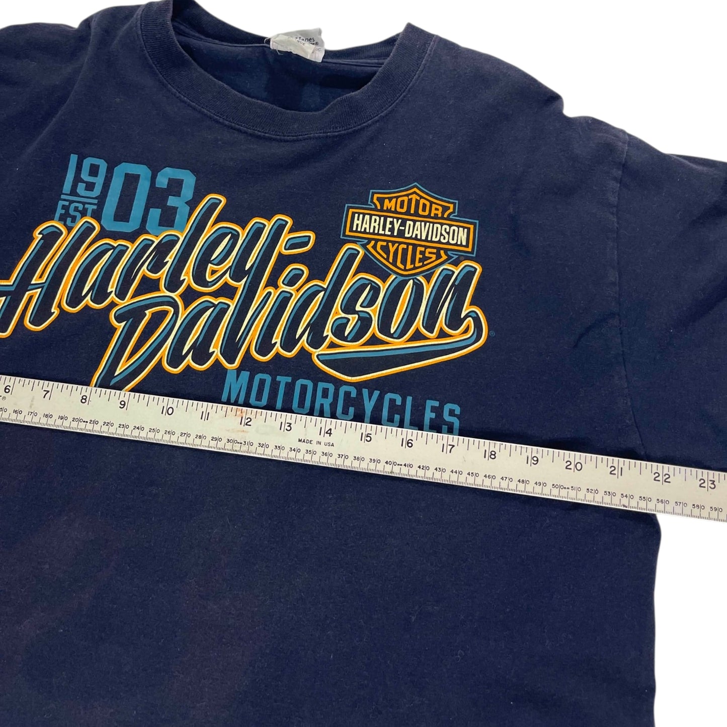 HARLEY DAVIDSON TEXAS NAVY SWEATSHIRT (L)