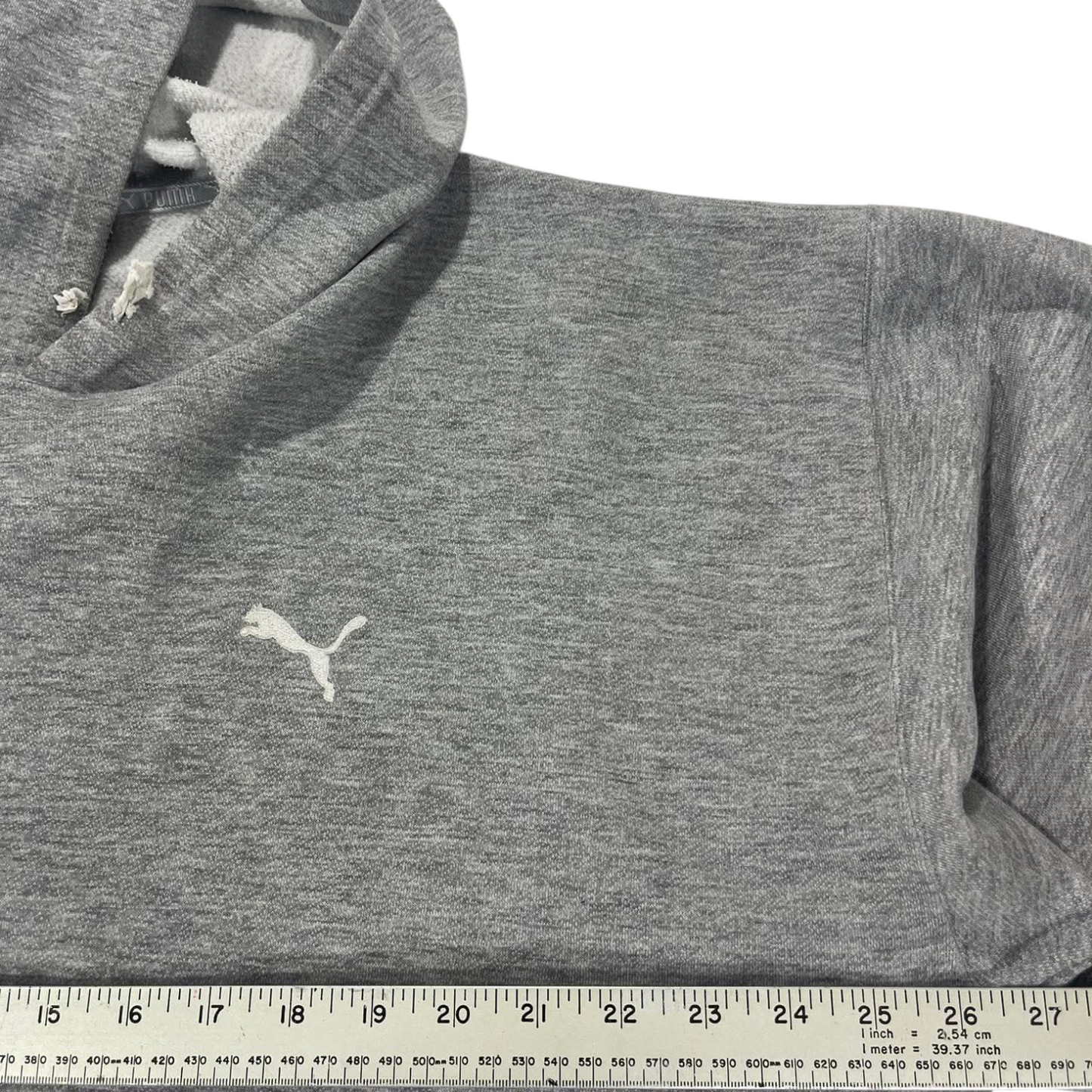 PUMA GREY HOODIE (XL)