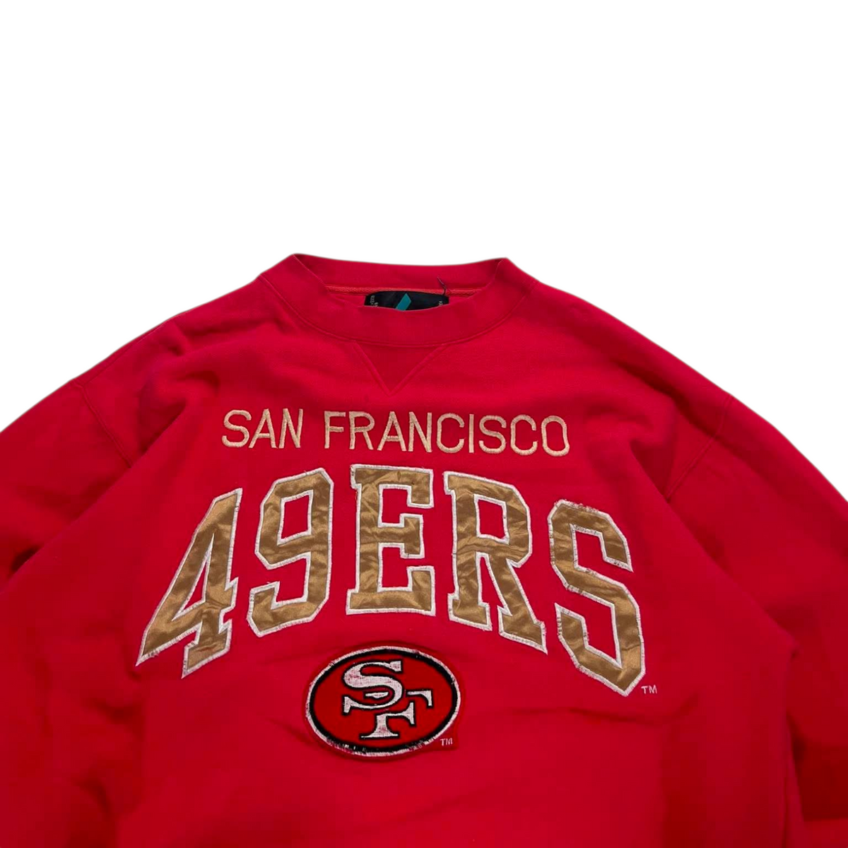 LOGO ATHLETIC 49ERS RED CREWNECK (L)