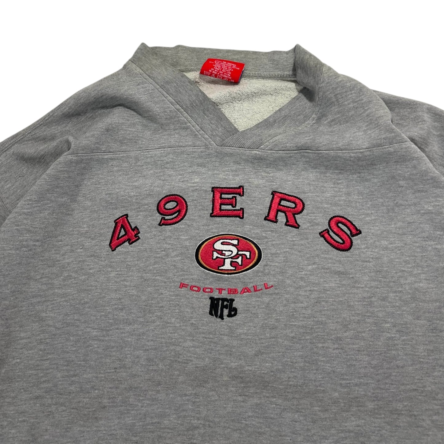 90S SAN FRANCISCO 49ERS GRAY CREWNECK (XXL)