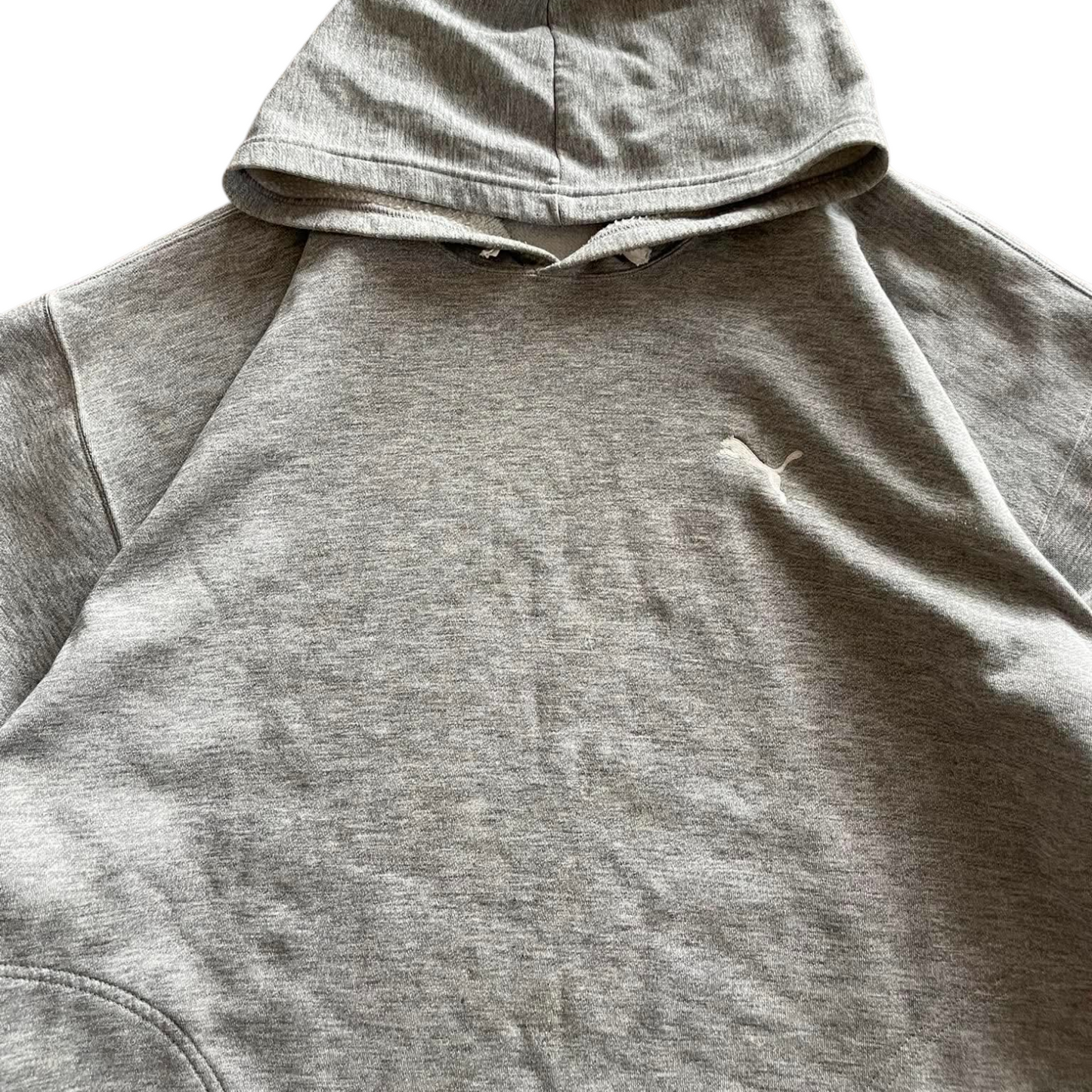 VINTAGE PUMA GREY HOODIE (XL)