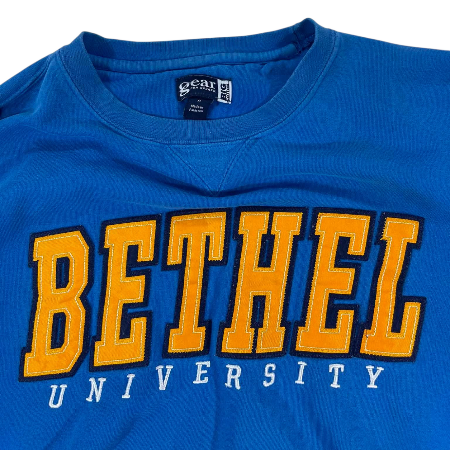 BETHEL UNIVERSITY BLUE CREWNECK (M)