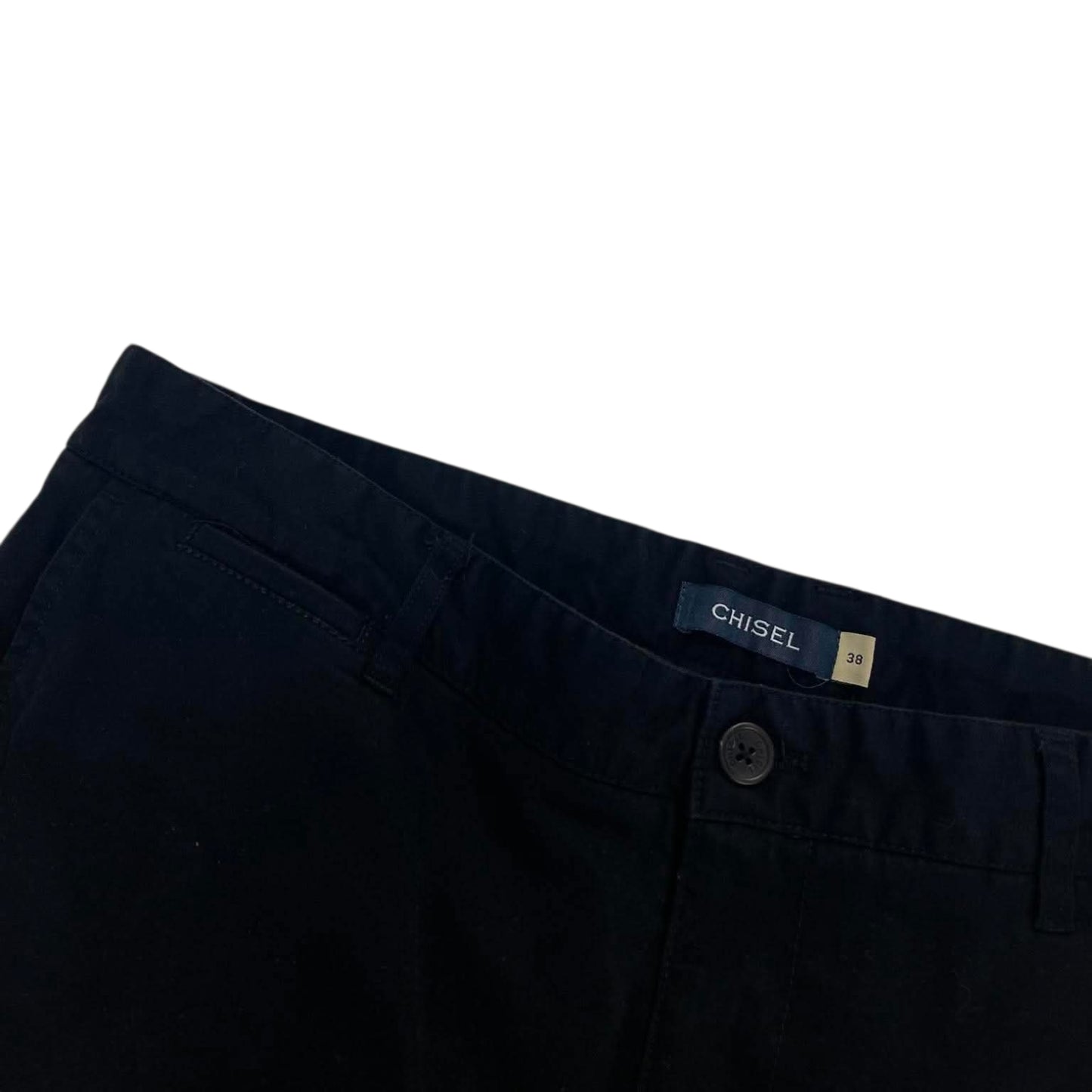 VINTAGE CHISEL BLACK PANTS (38)