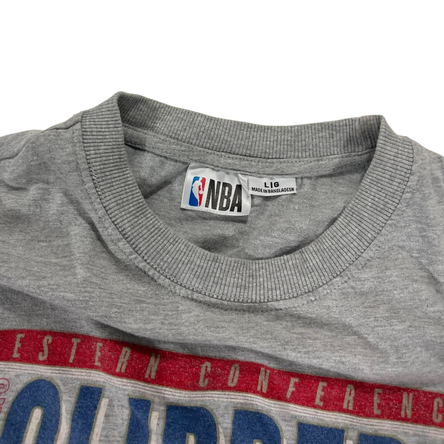 VINTAGE NBA LA CLIPPERS GREY TEE (M)