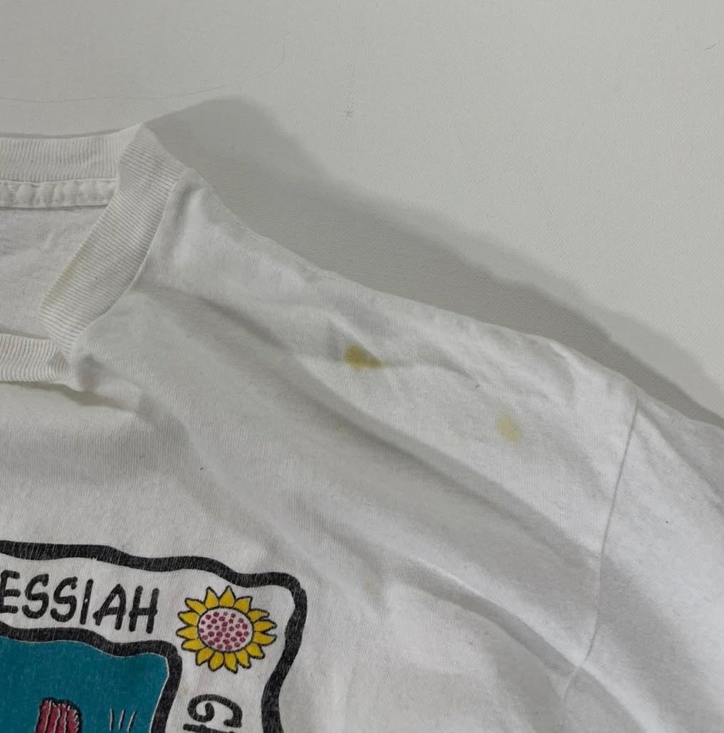 90S SINGLE STITCHED JESUS GRAPHIC WHITE T-SHIRT (L-XL)