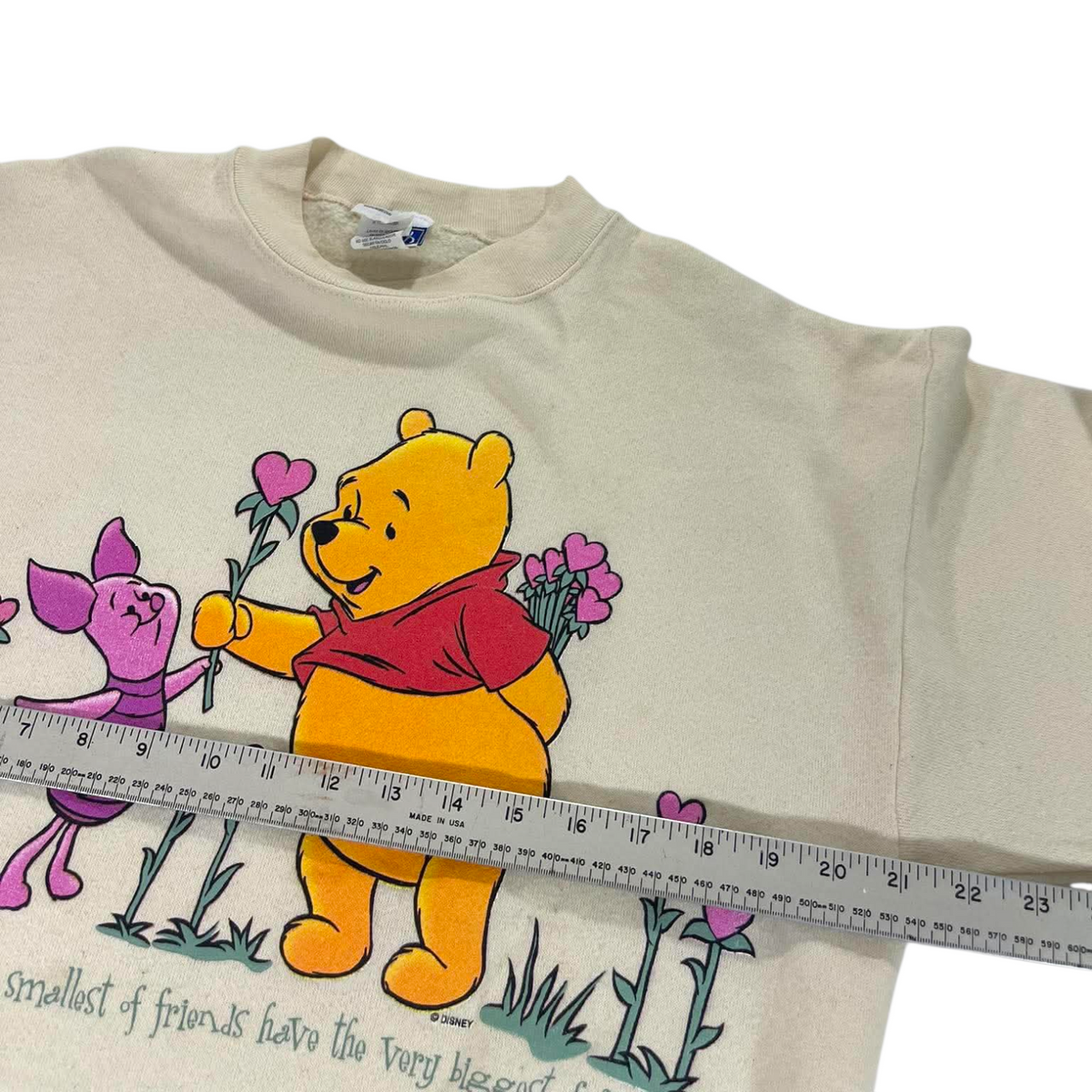 DISNEY WINNIE THE POOH AND PIGLET CREWNECK (M - L)