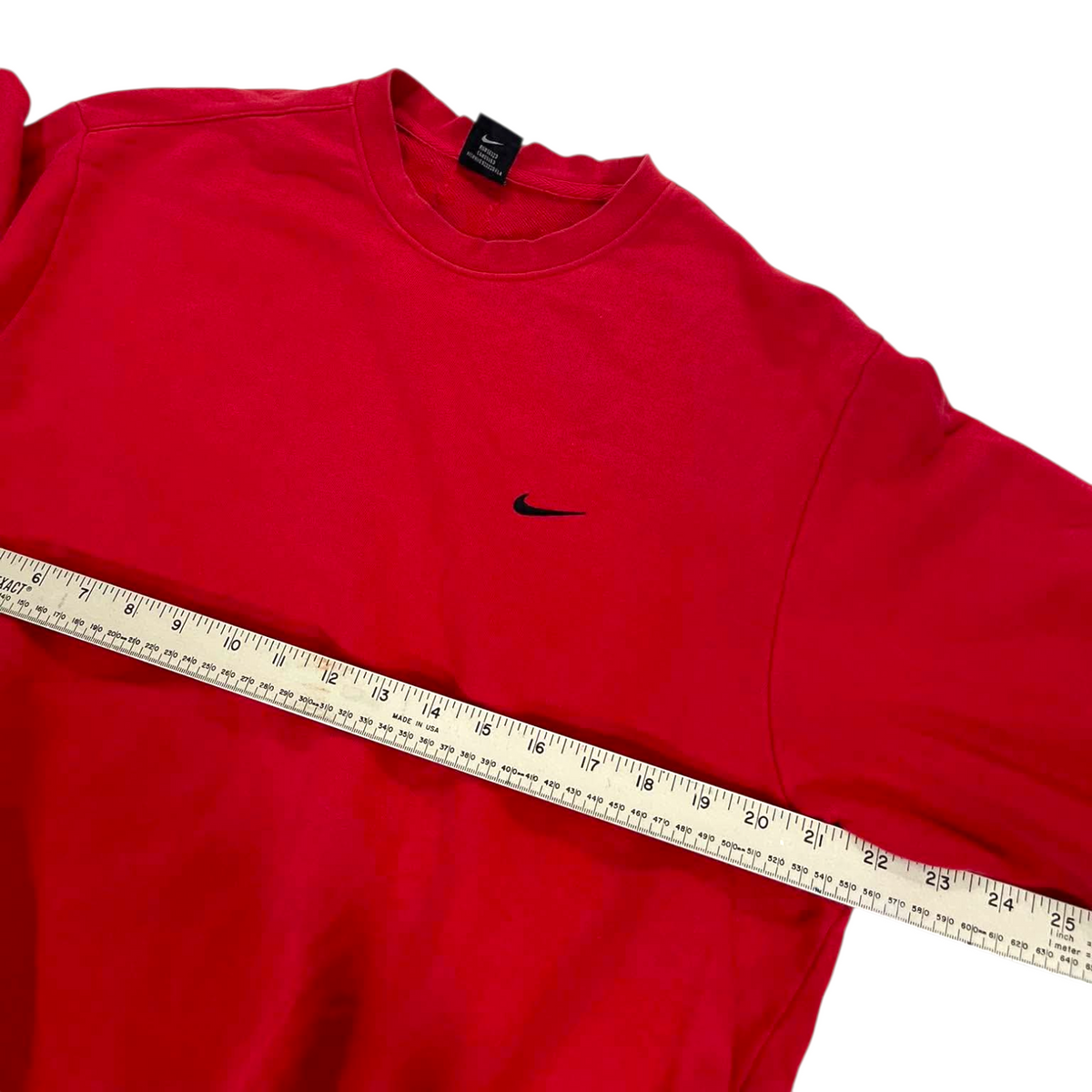 VINTAGE NIKE RED CREWNECK (M)