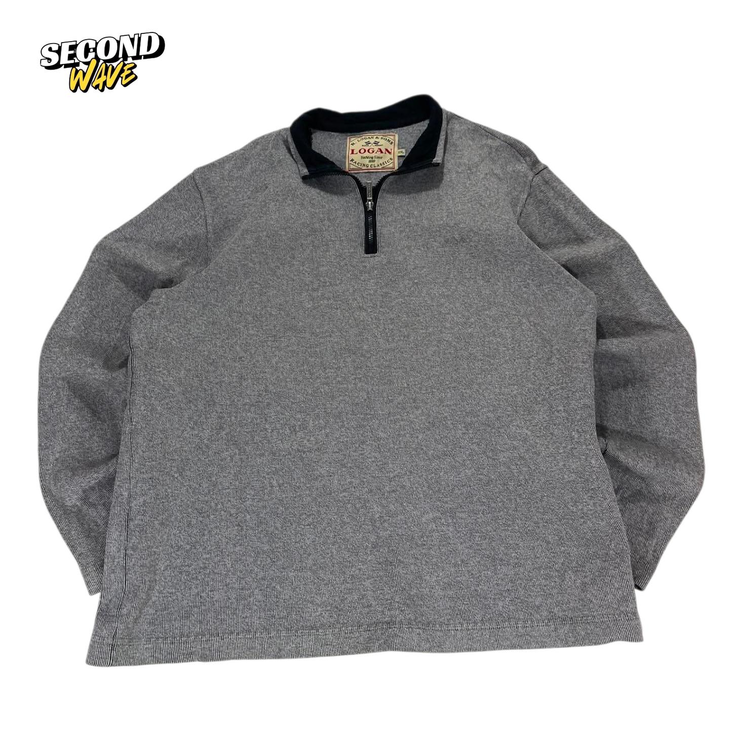VINTAGE LOGAN QUARTER ZIP SWEATSHIRT (XL-XXL)