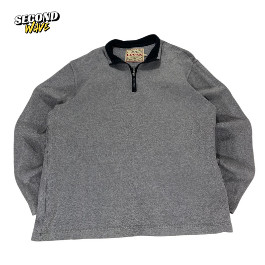 VINTAGE LOGAN QUARTER ZIP SWEATSHIRT (XL-XXL)