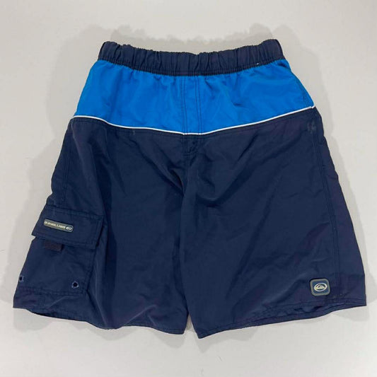 Y2K QUIKSILVER NAVY BLUE BOARD SHORTS (30)