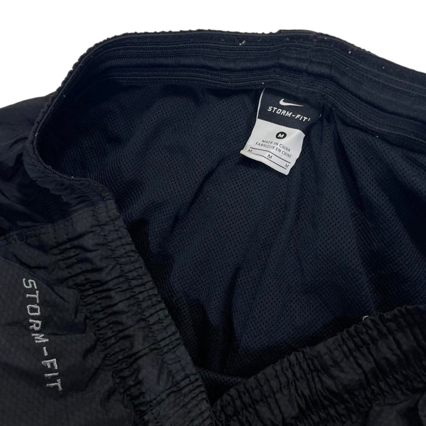 NIKE T90 BLACK TRACK PANTS (M)