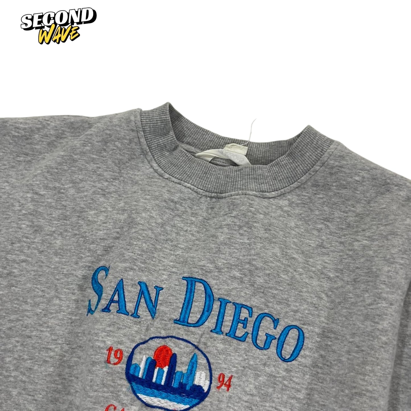 GLASSONS SAN DIEGO GREY SWEATSHIRT (M)