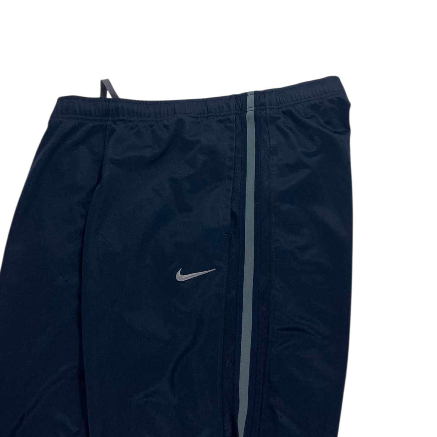 Y2K LIGHTWEIGHT NIKE NAVY TRACK PANTS (M-L) ¹²