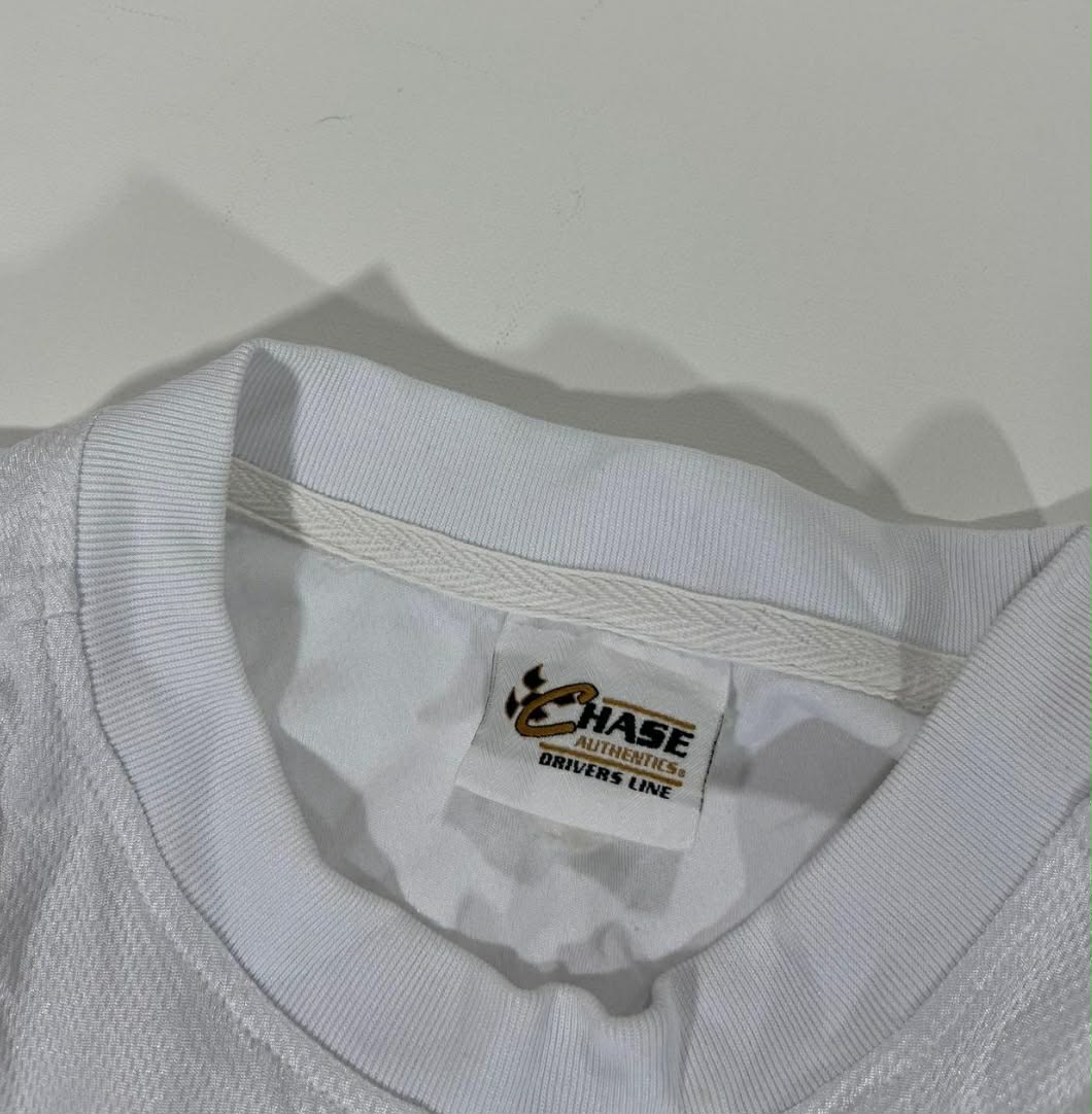 VINTAGE JEFF GORDON WHITE NASCAR RACING JERSEY (M-L)