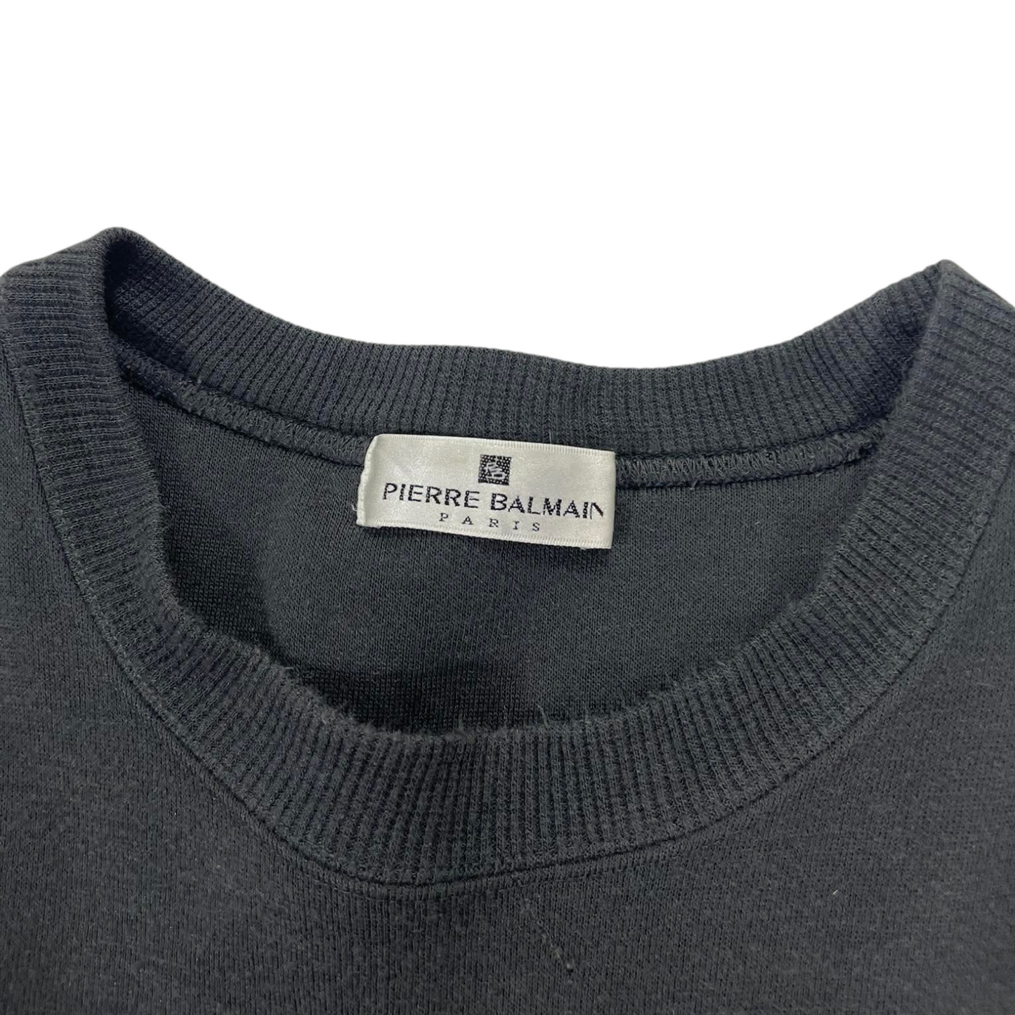 PIERRE BALMAIN PARIS EMBROIDERED CREWNECK (M-L)