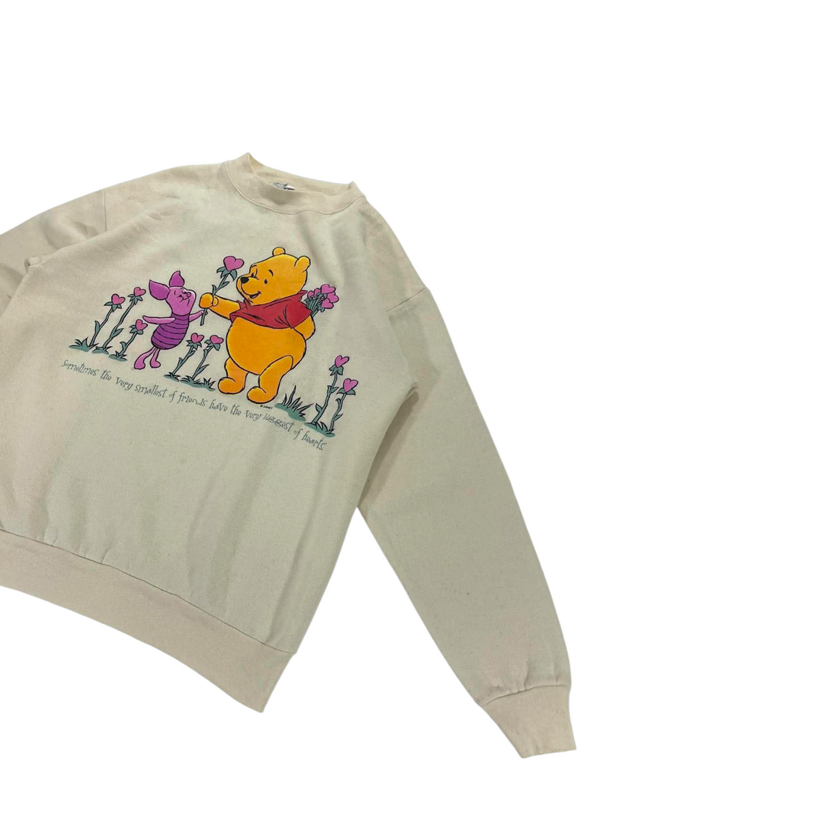 DISNEY WINNIE THE POOH AND PIGLET CREWNECK (M - L)