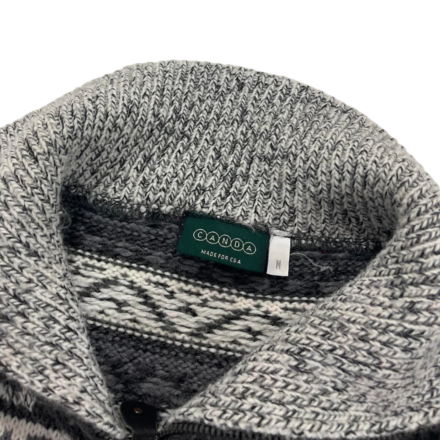 CANDA GRAY NORDIC PATTERNED (M)