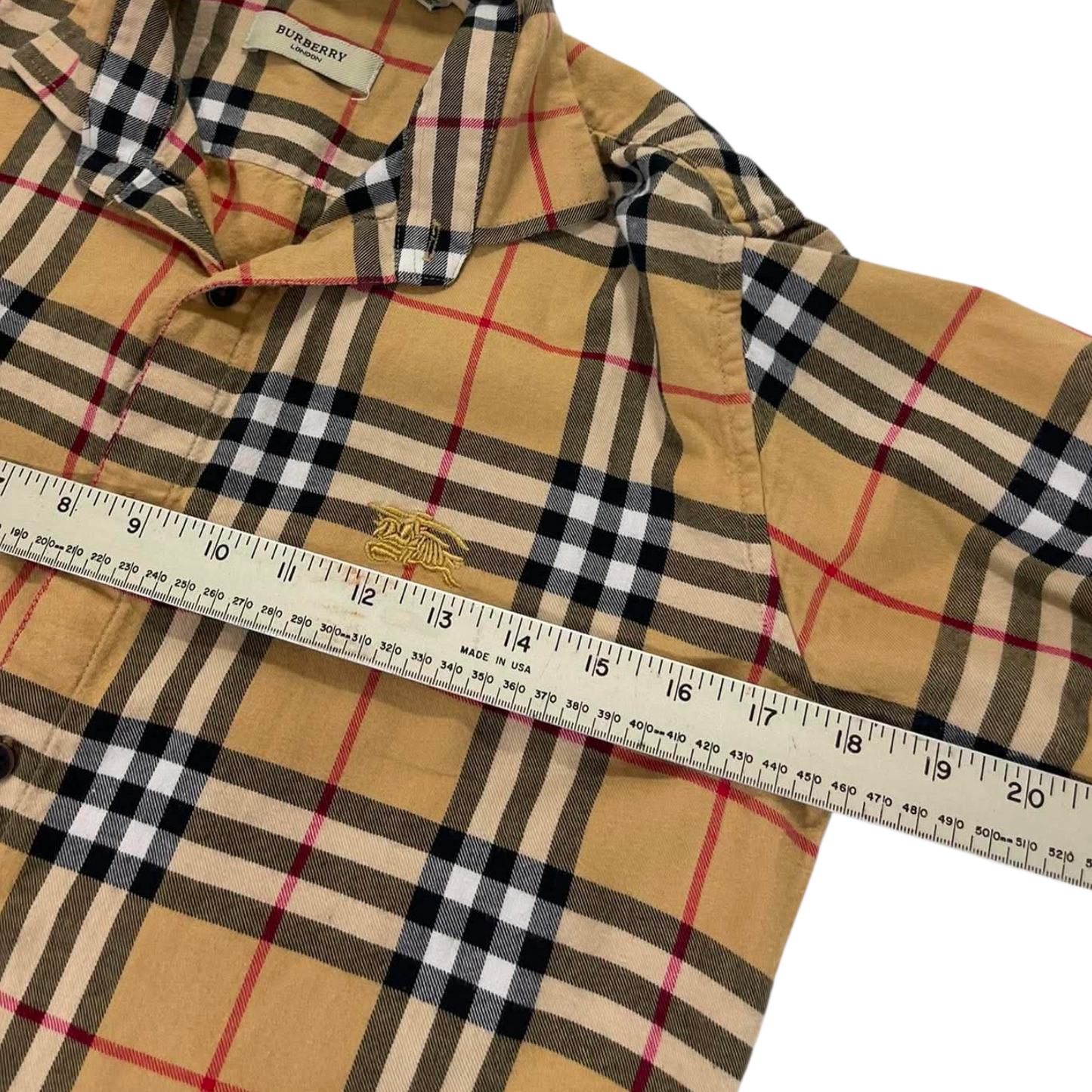 BURBERRY LONDON CHECK SHIRT (M)