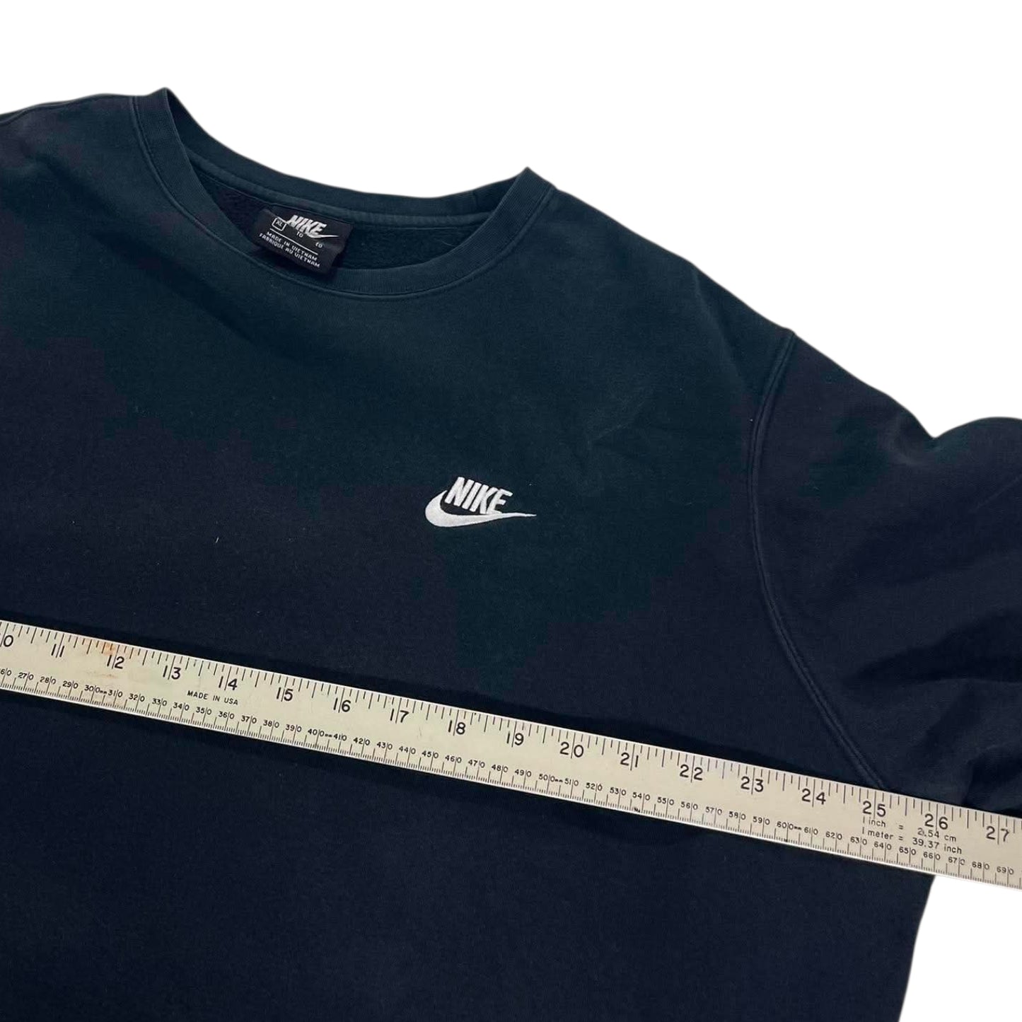 CLASSIC NIKE BLACK CREWNECK (L)