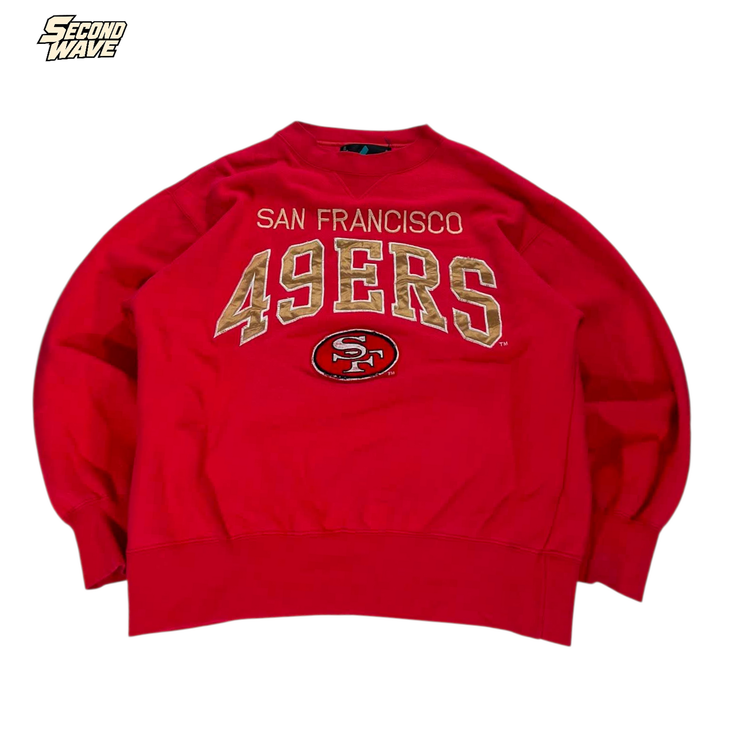 LOGO ATHLETIC 49ERS RED CREWNECK (L)