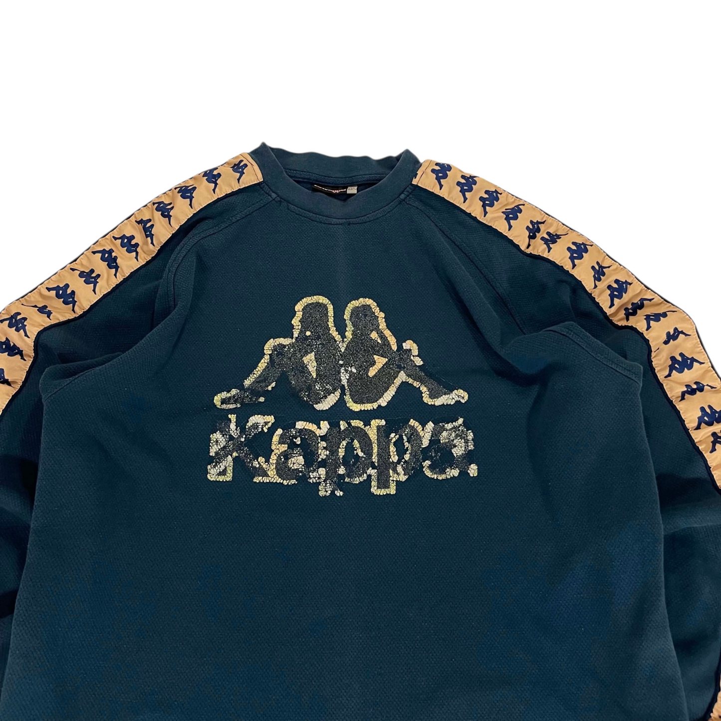 VINTAGE KAPPA NAVY BLUE SWEATSHIRT (XL)
