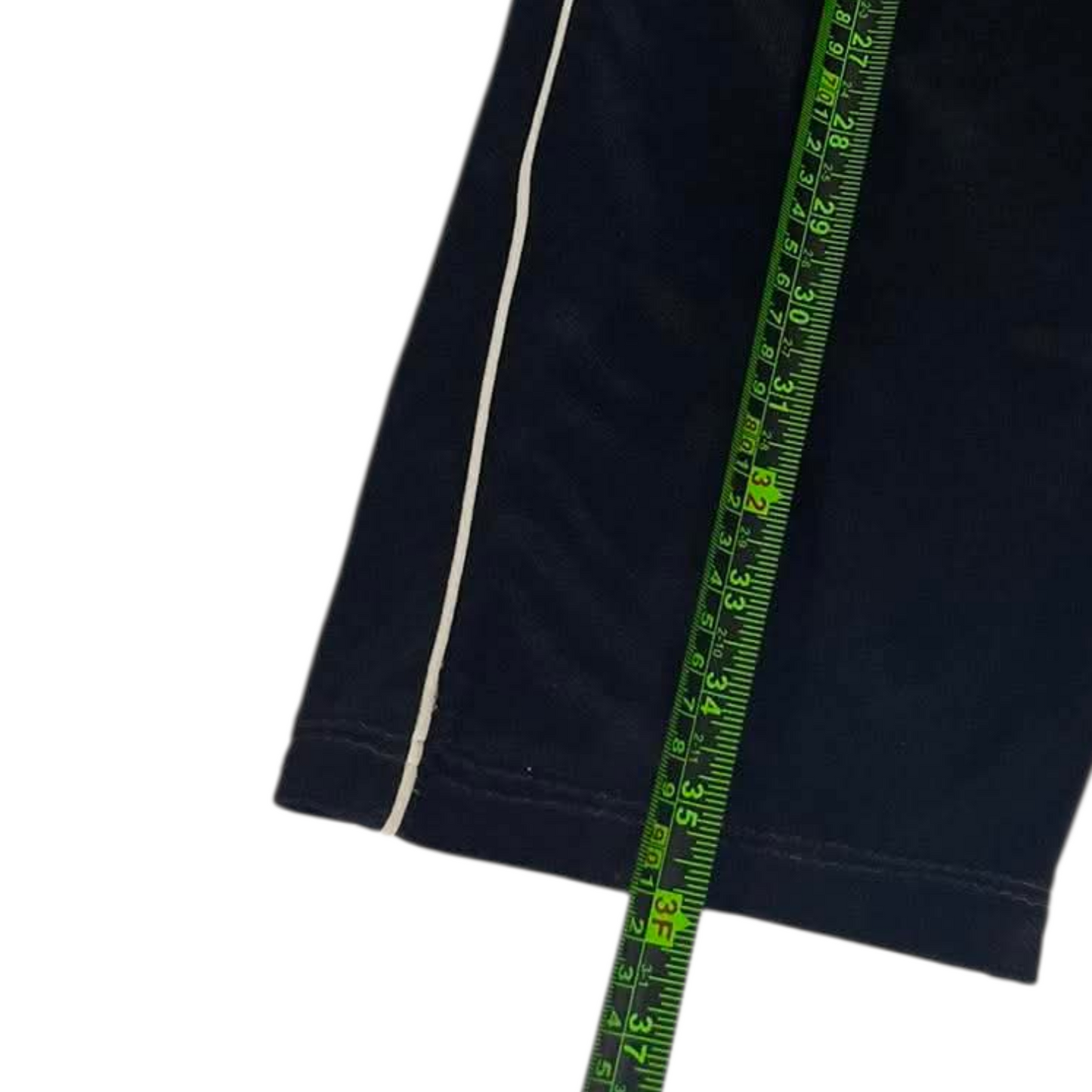 NIKE BLACK & WHITE TRACK PANTS ⁴ (L)
