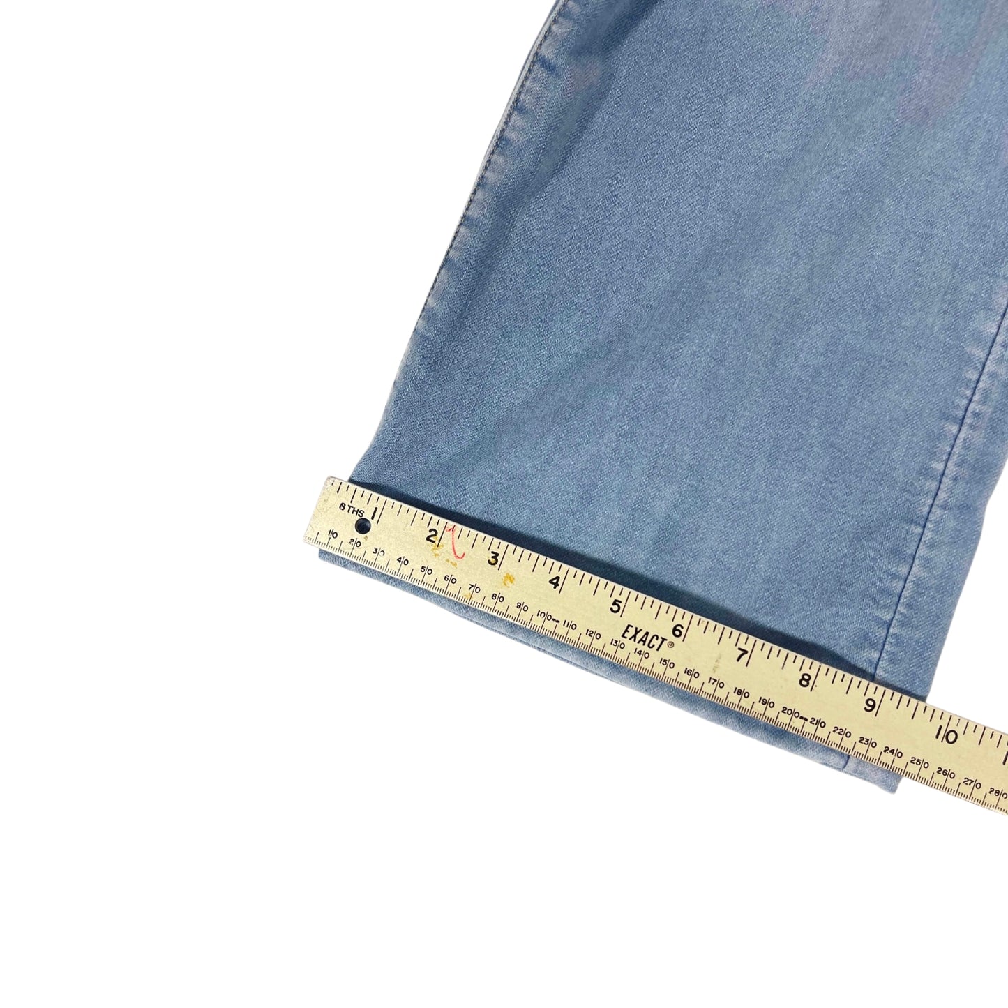 JUST JEANS WIDE LEG BLUE DENIM (UK 10)