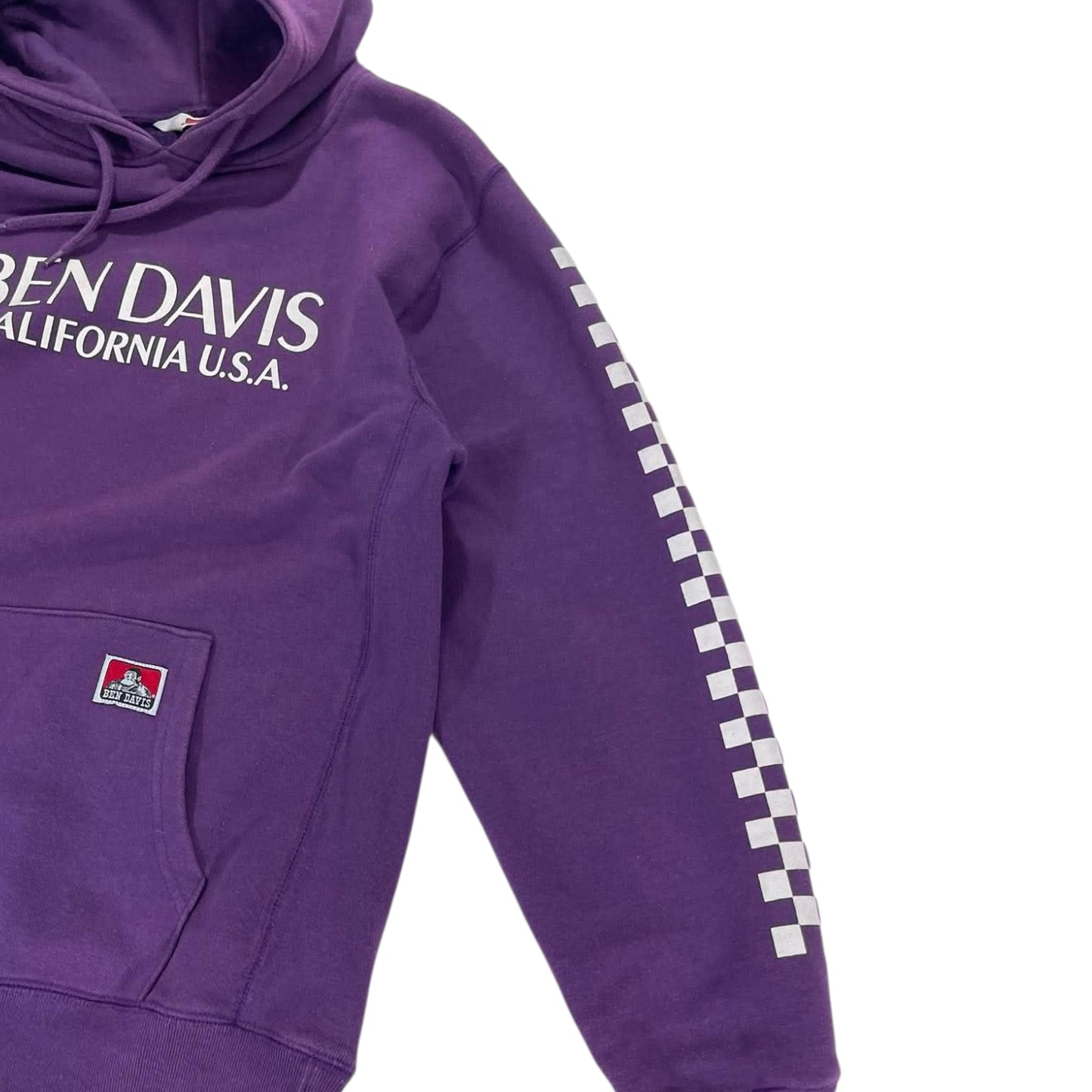 VINTAGE BEN DAVIS PURPLE HOODIE (M)