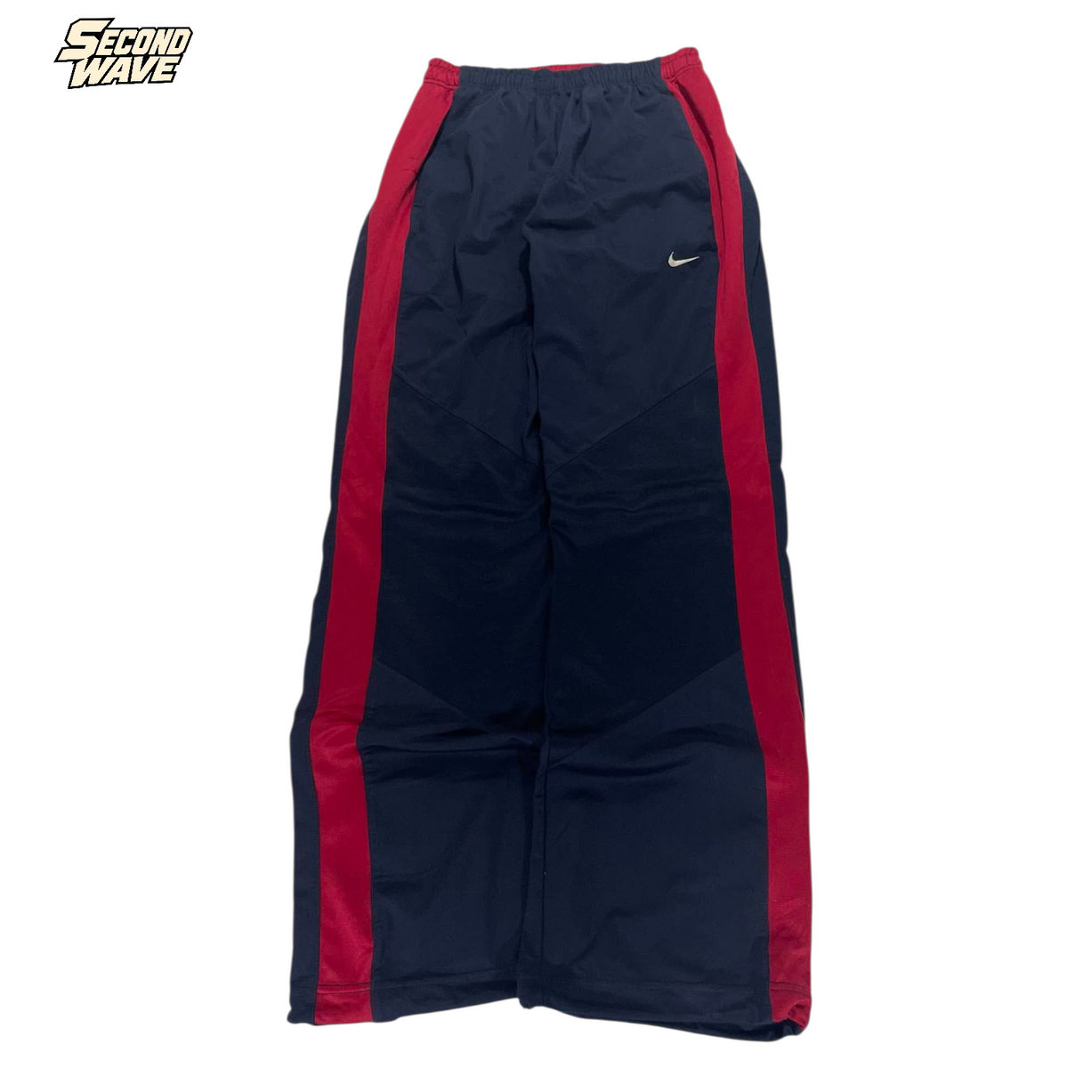 NIKE BLUE/RED TRACK PANTS¹⁰ (S - M)