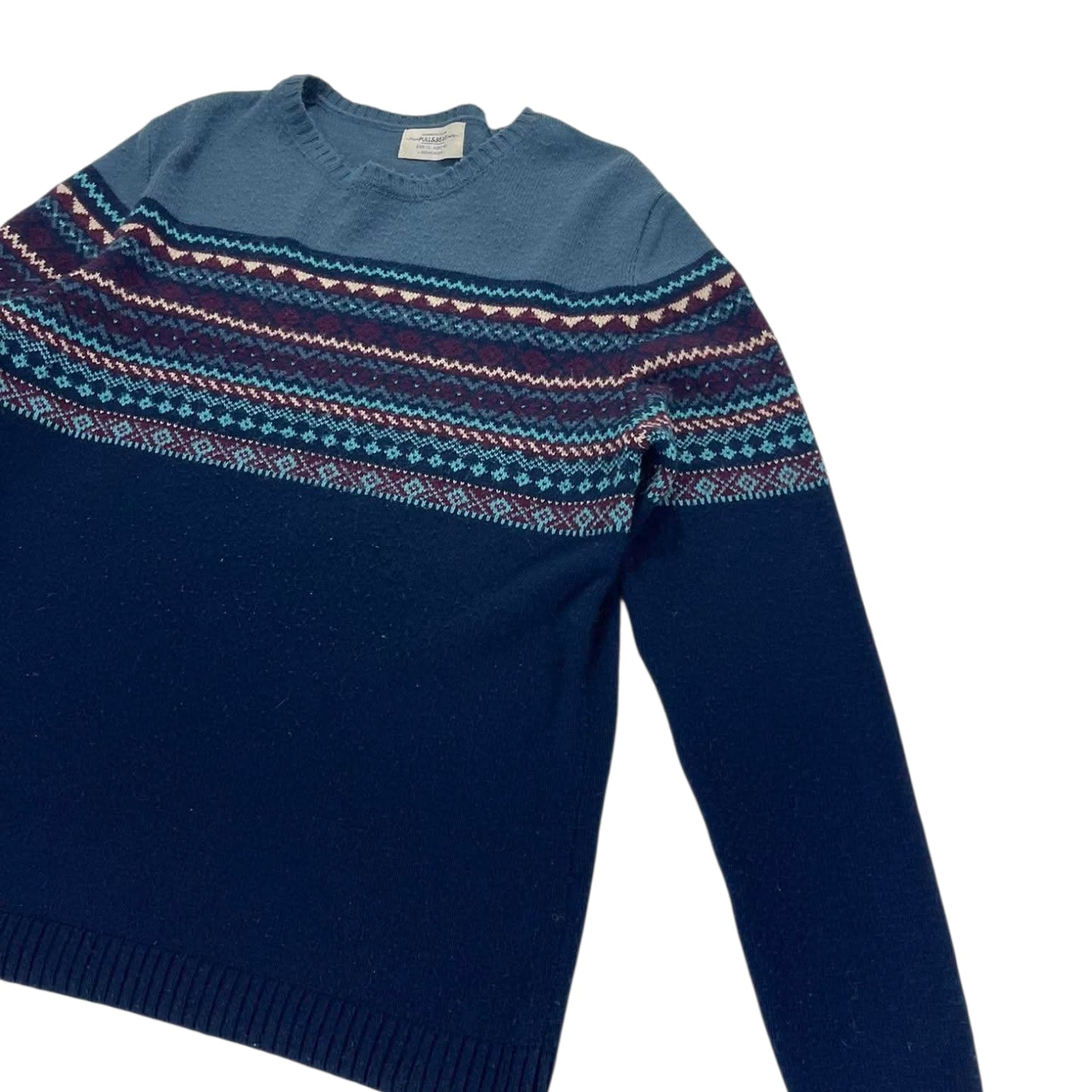VINTAGE PULL & BEAR BLUE SWEATER (L)