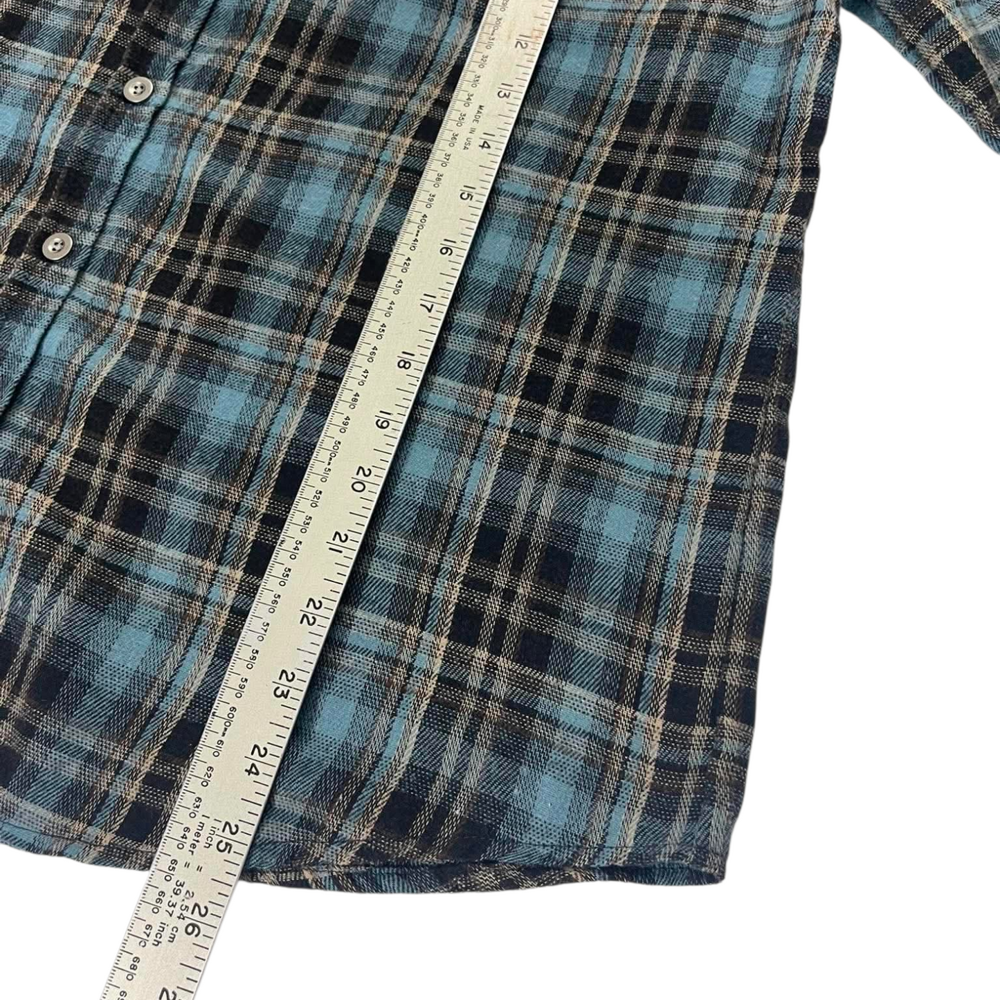 TWIN LAKES BLUE BUTTON-UP (14)