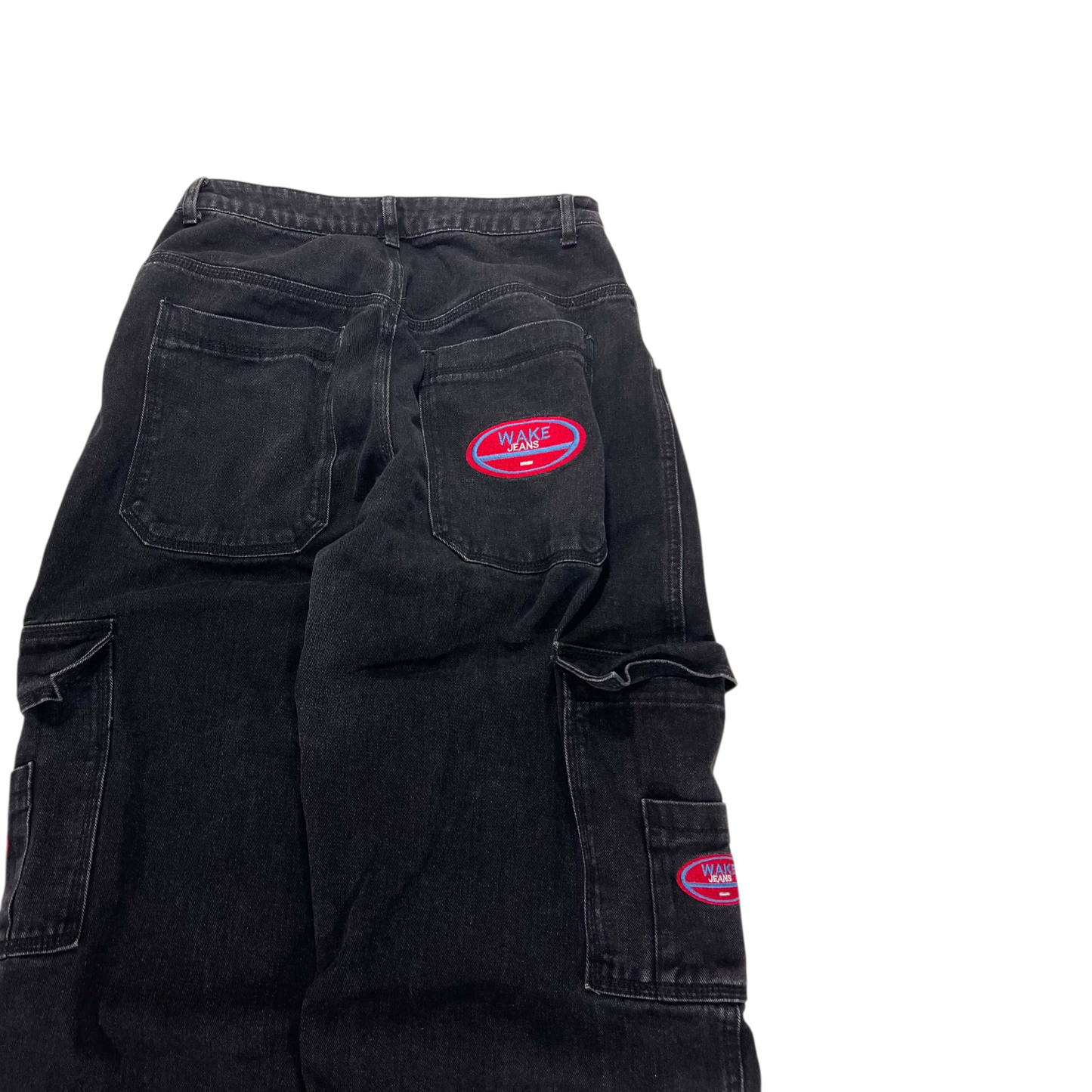 WAKE BLACK CARPENTER JEANS (30)
