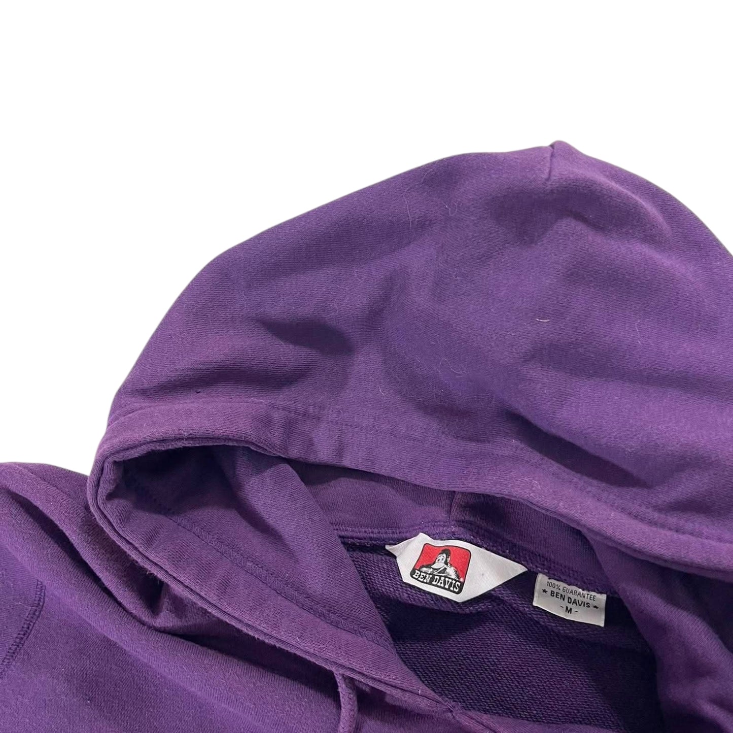 VINTAGE BEN DAVIS PURPLE HOODIE (M)