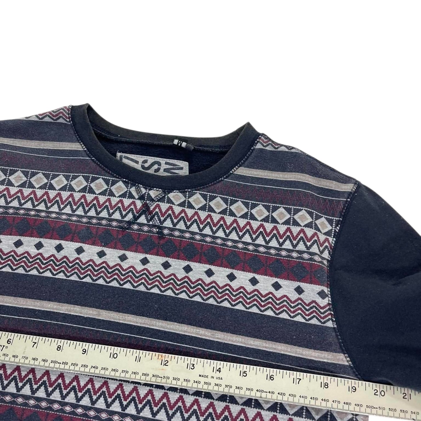 FCTRY PATTERNED CREWNECK (M)
